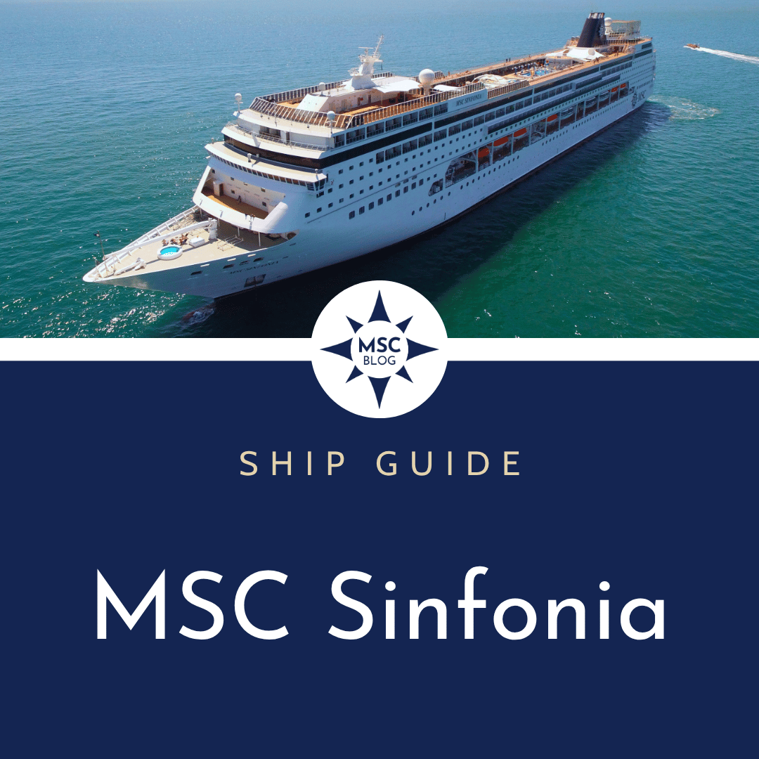 MSC Sinfonia Complete Restaurant Guide &amp; PDF Menus