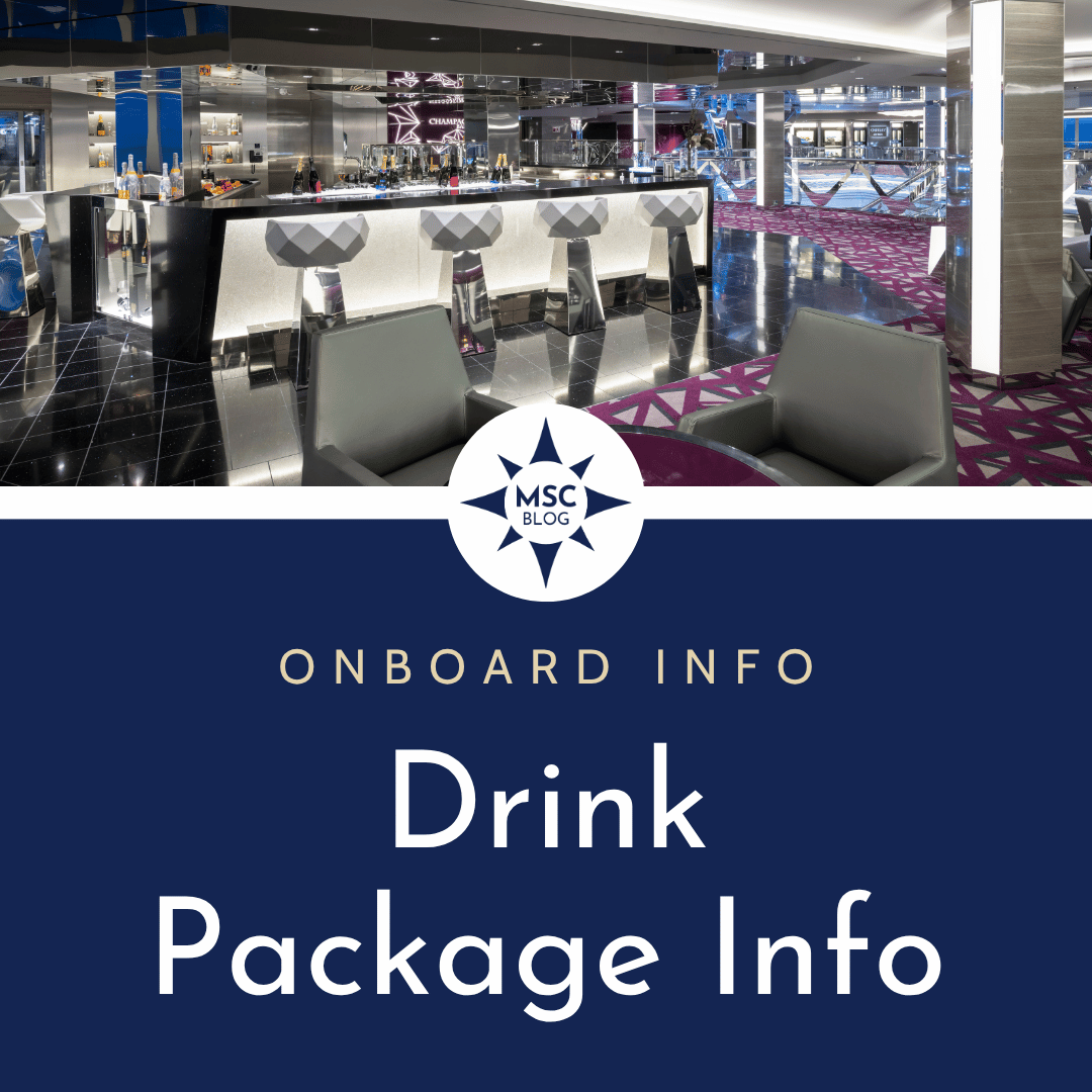 MSC Cruises Drink Packages Guide: Prices, Menus, Rules, FAQs, and Is It Worth It?