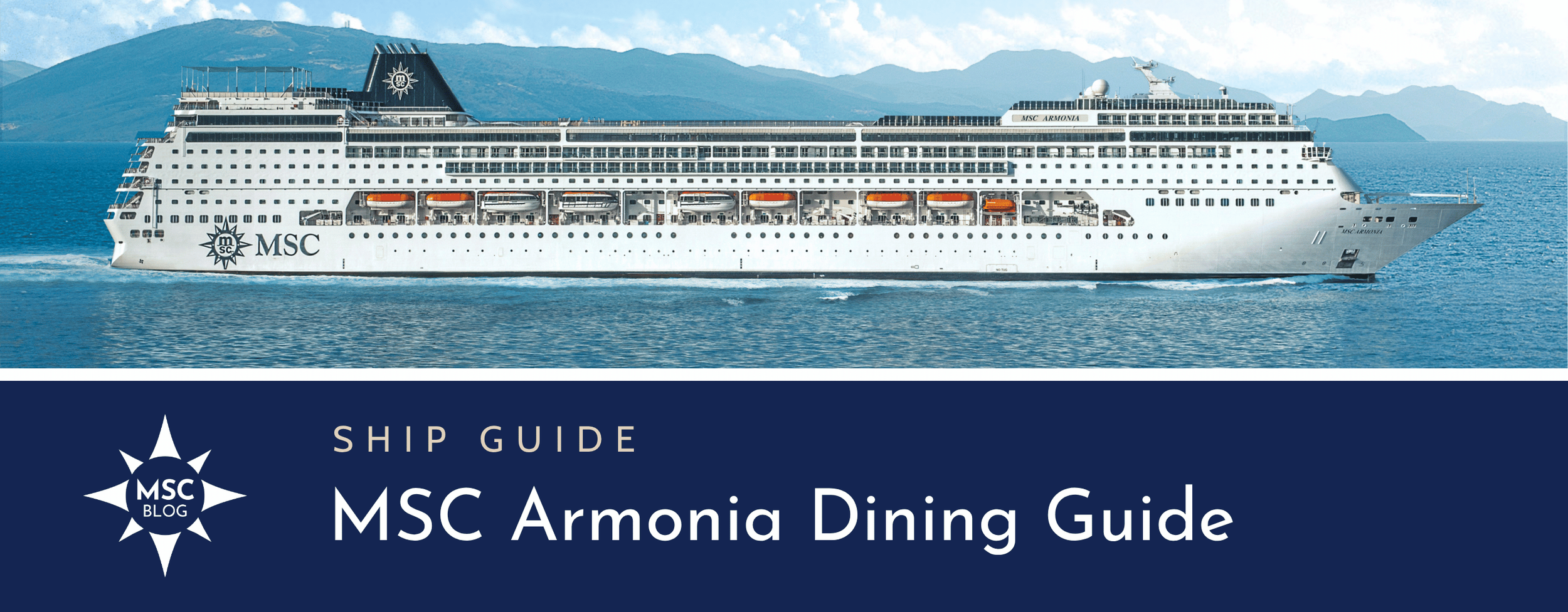 MSC Armonia Complete Restaurant Guide & PDF Menus — MSC Cruises Blog