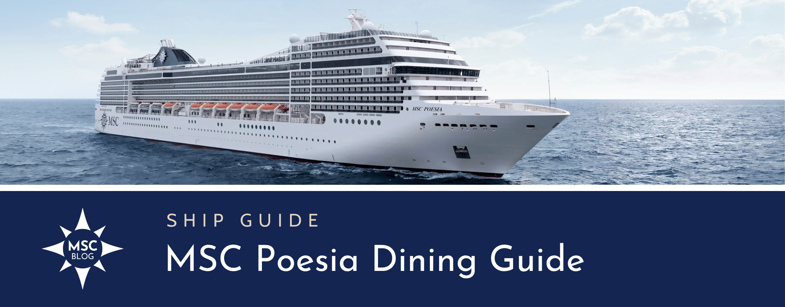 MSC Poesia Complete Restaurant Guide & PDF Menus — MSC Cruises Blog