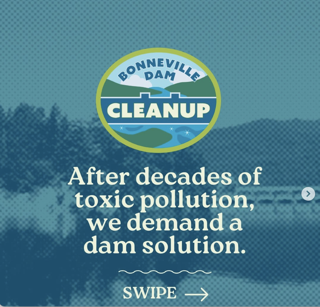 Columbia Riverkeeper Bonneville Dam Social Campaign