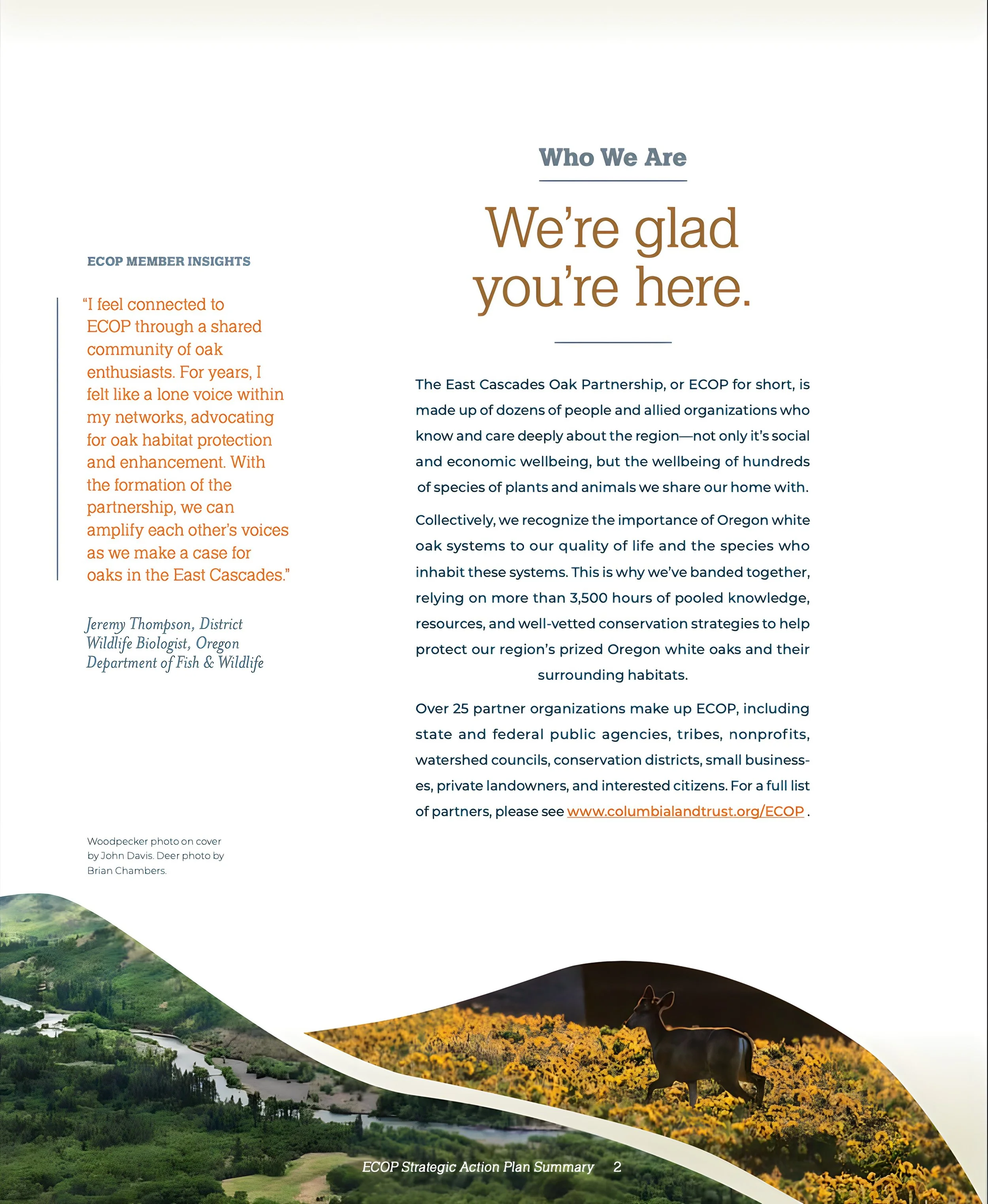 ECOP Strategic Action Plan Welcome Page