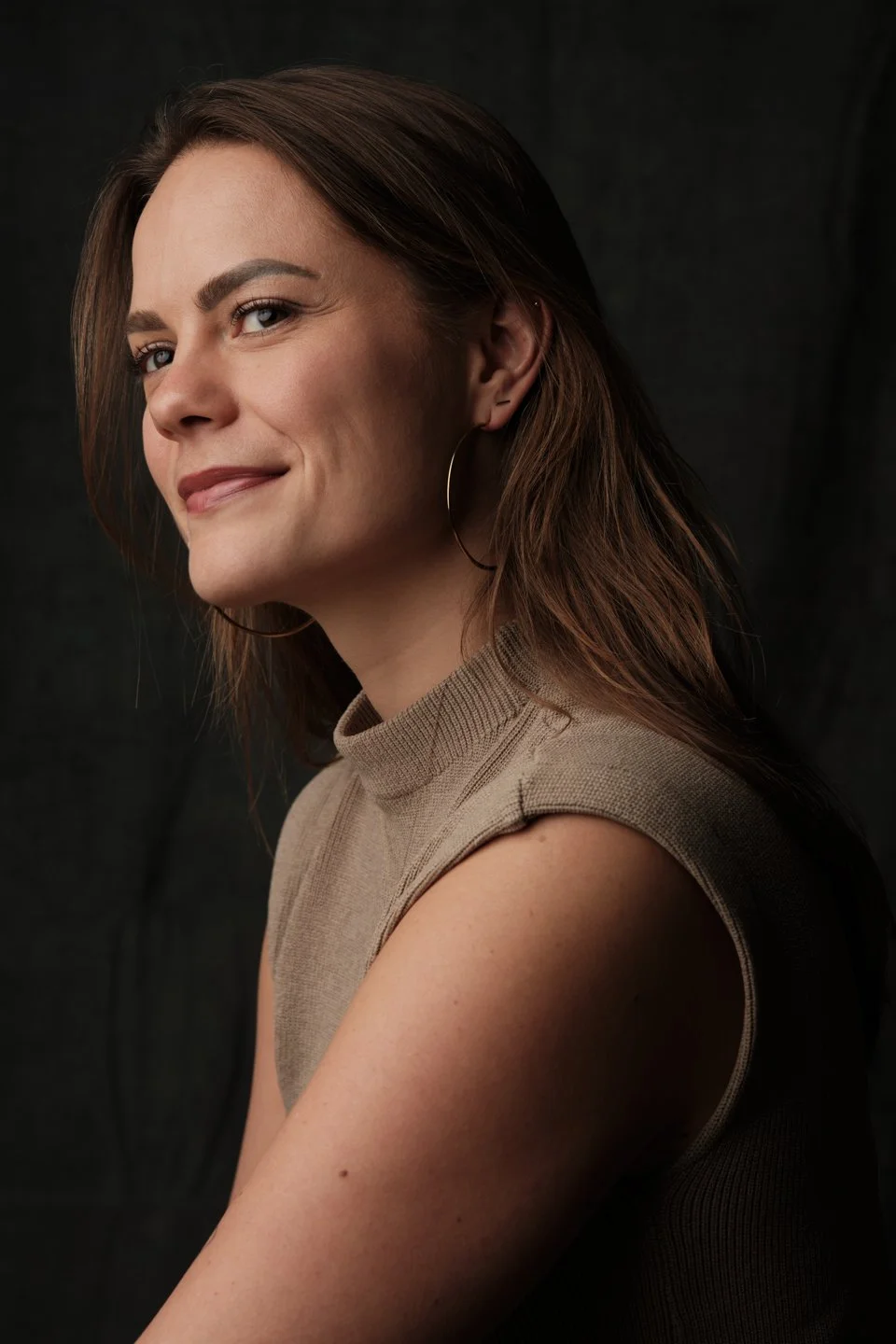 Portretshoot in studio (8 beelden)