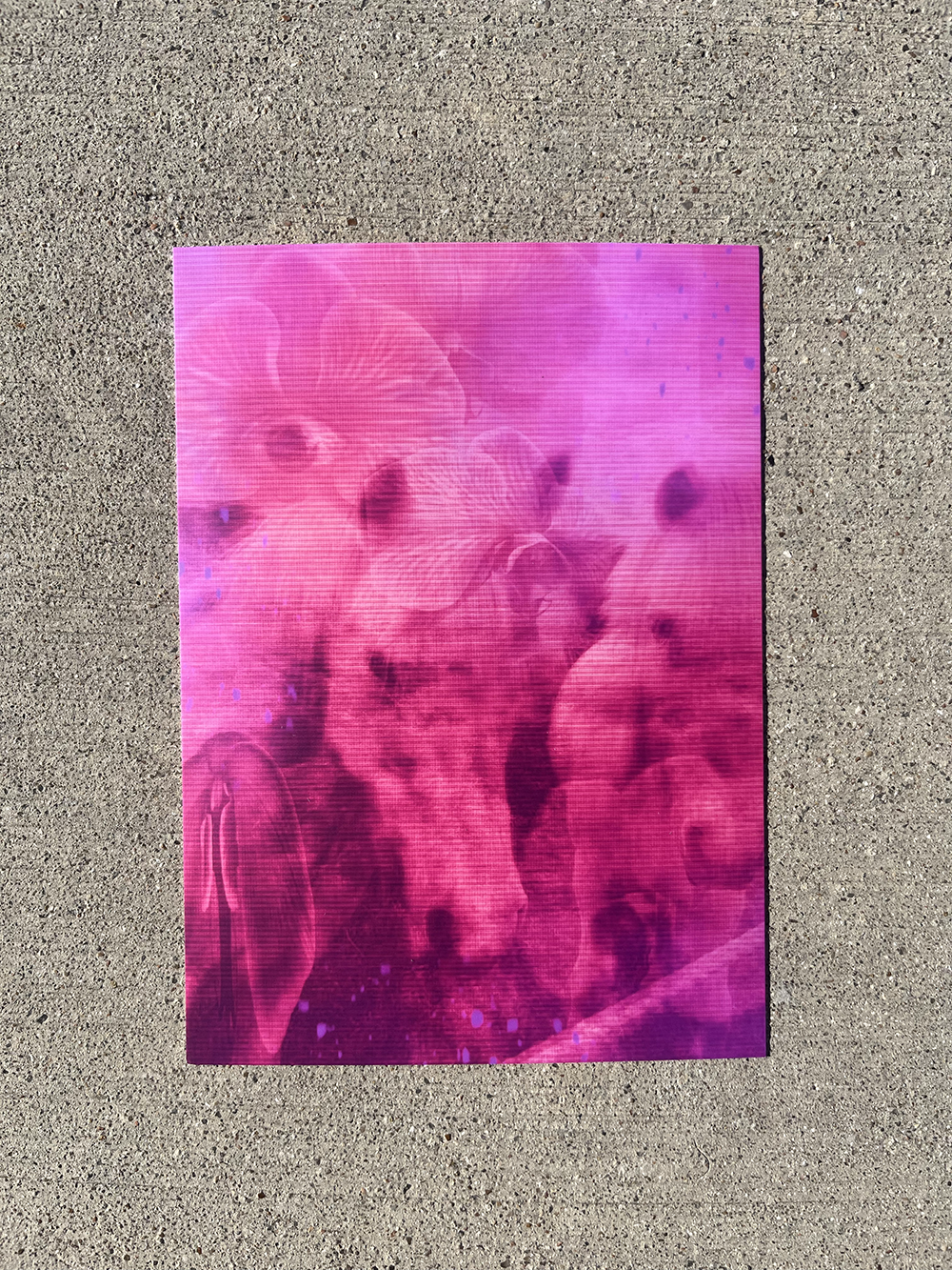 She Has the Rainbow in Her Eye Print