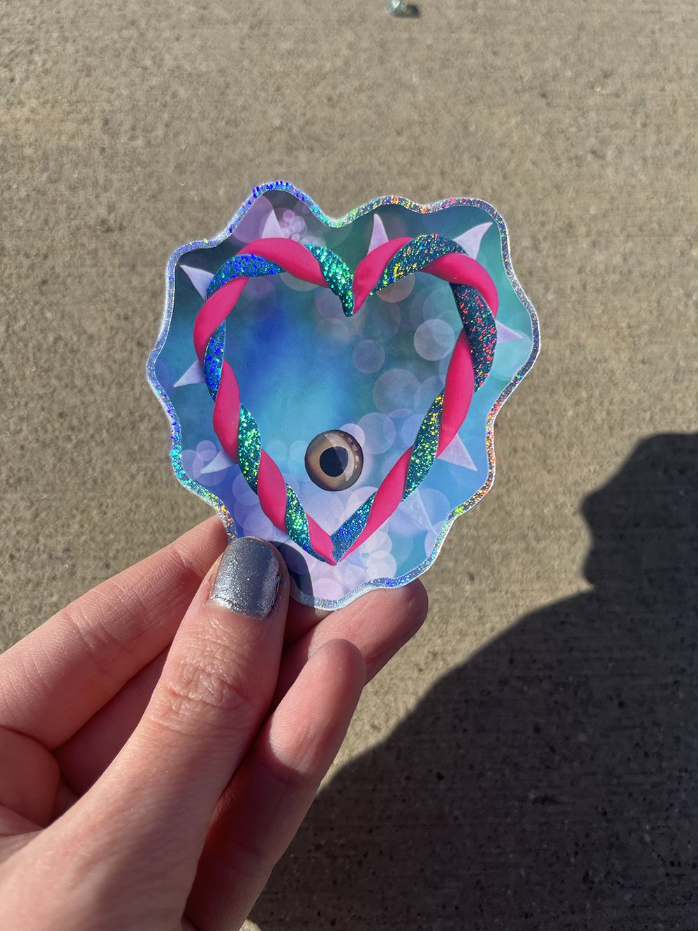 Killer Heart Sticker