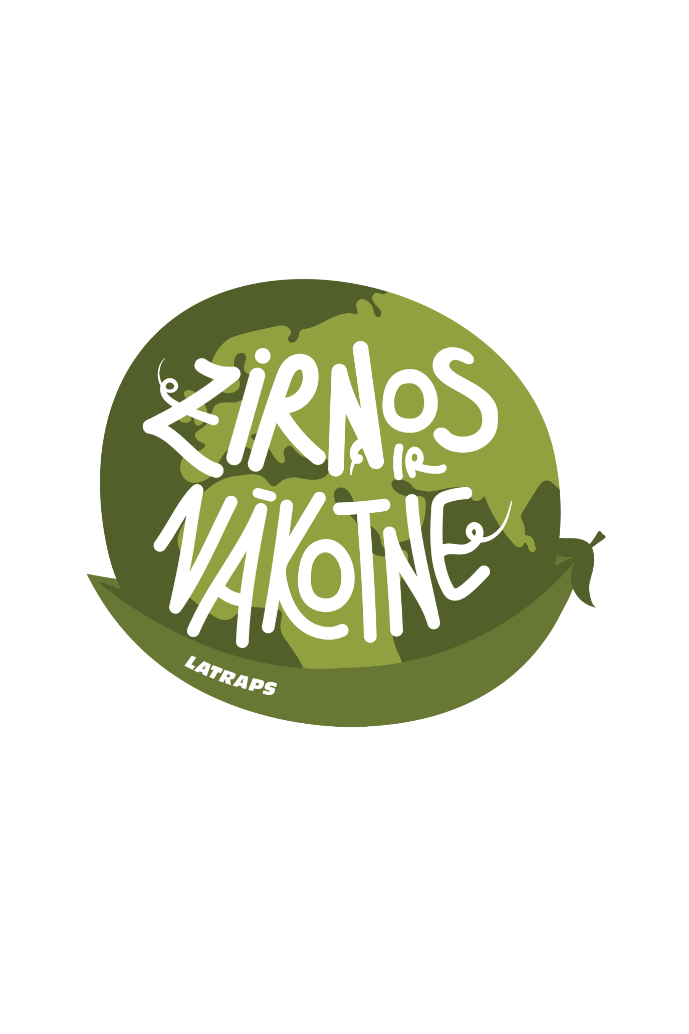 Green globe with white text reading "Zirnos de la Valetine" and smaller text "La Traps" at the bottom.