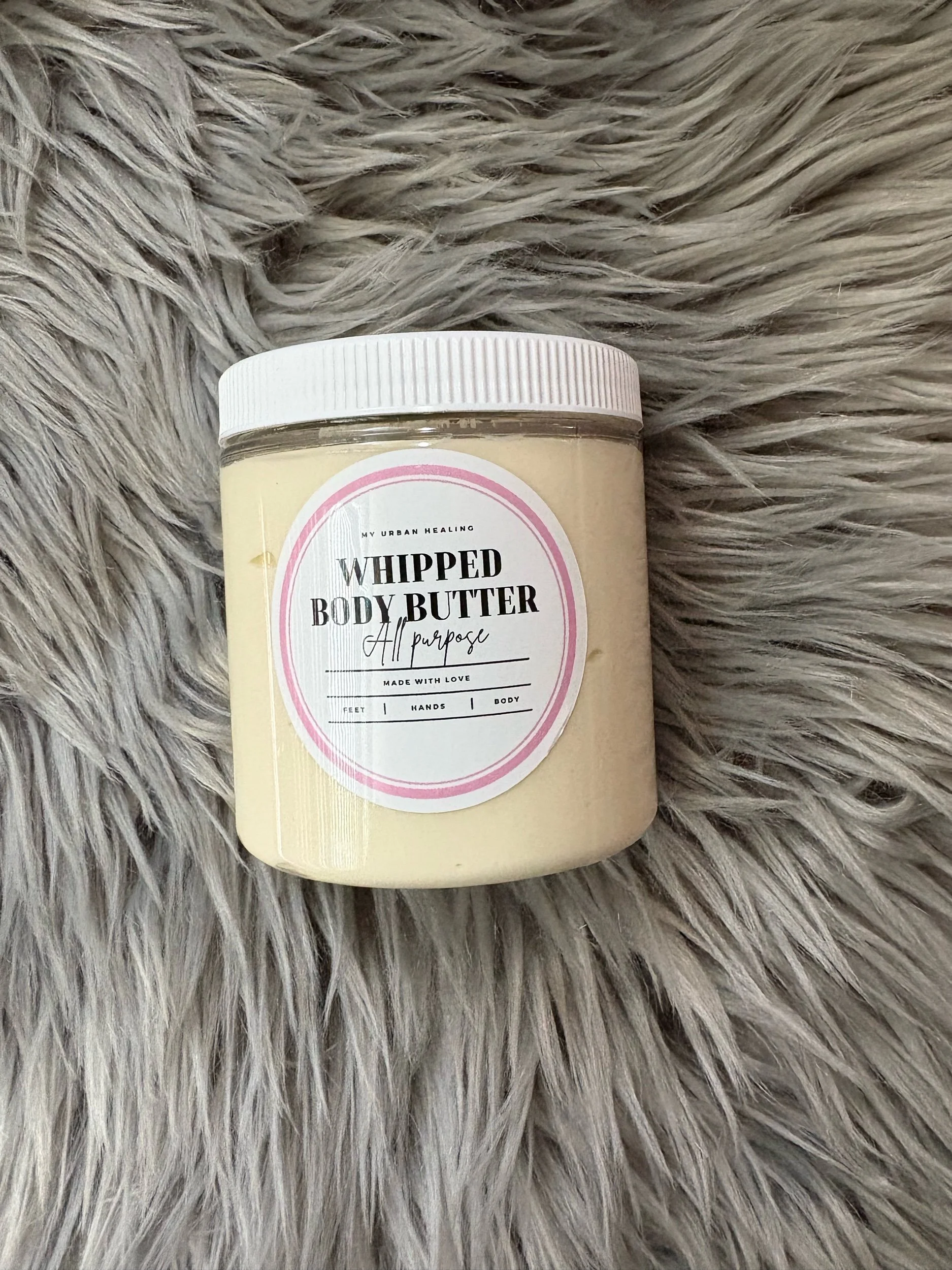 Whipped body butter