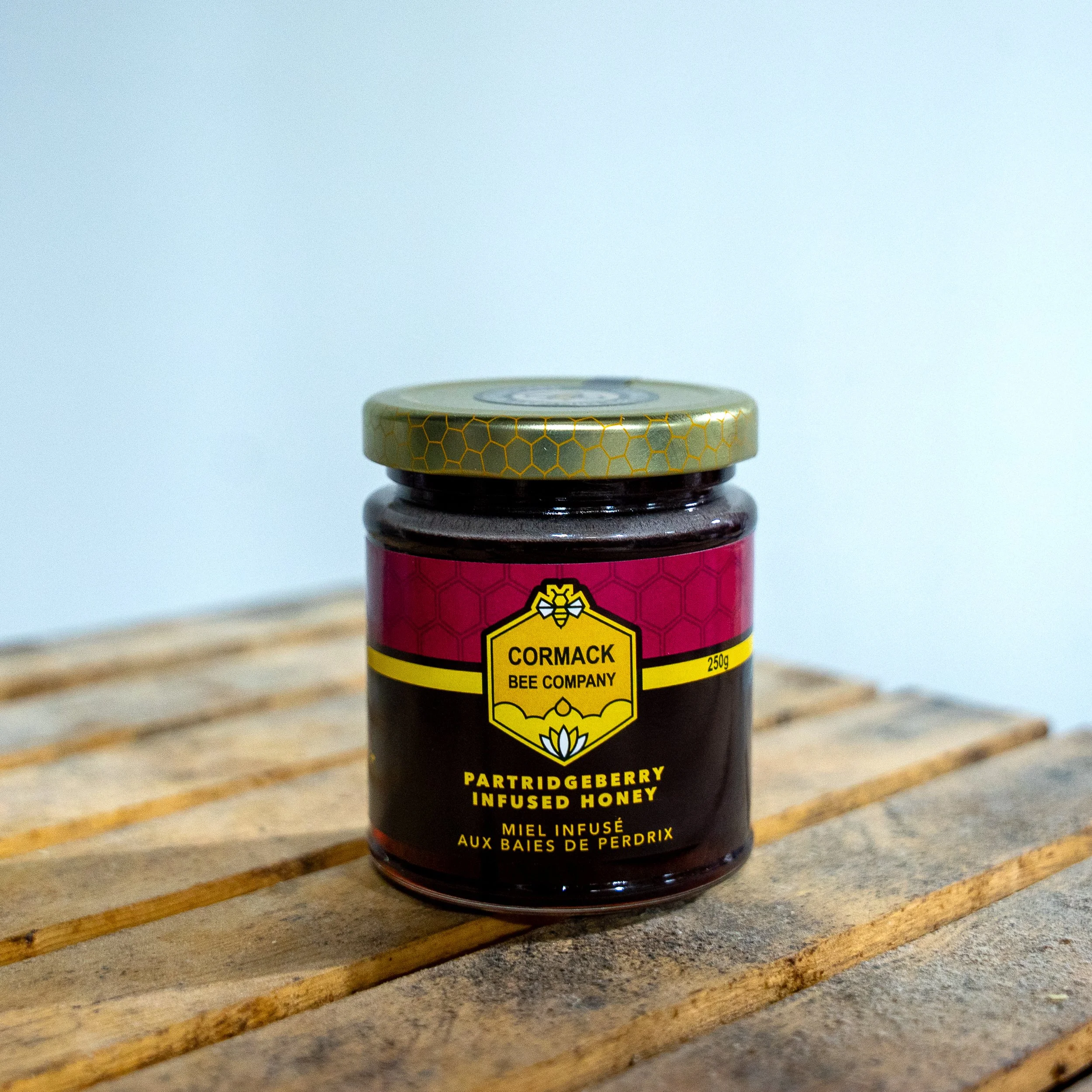 Partridgeberry Infused Honey