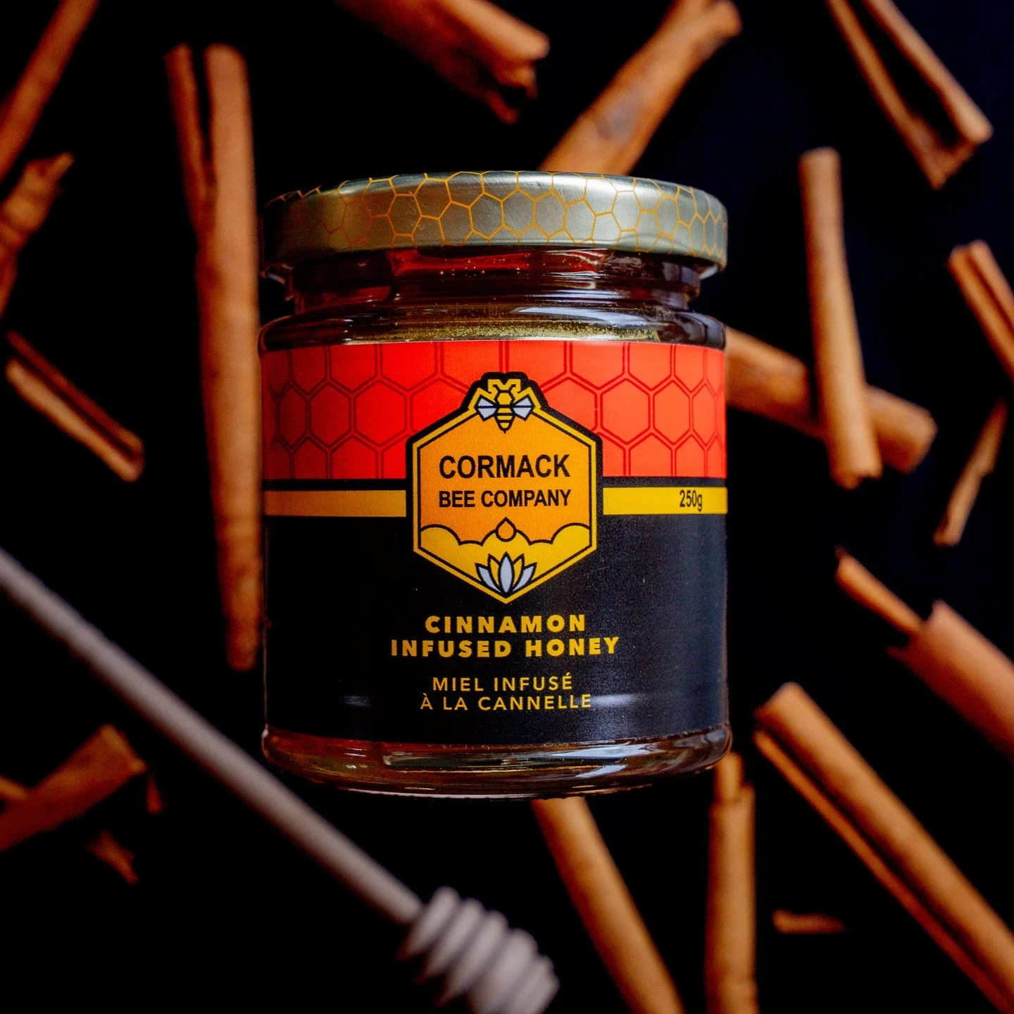 Our Cinnamon Infused Honey is the perfect way to add a little warmth to your day. Stir it into your tea, drizzle it on toast, or add it to your morning oatmeal for a naturally sweet, comforting boost.

Simple, cozy, and straight from the hive.

Grab 
