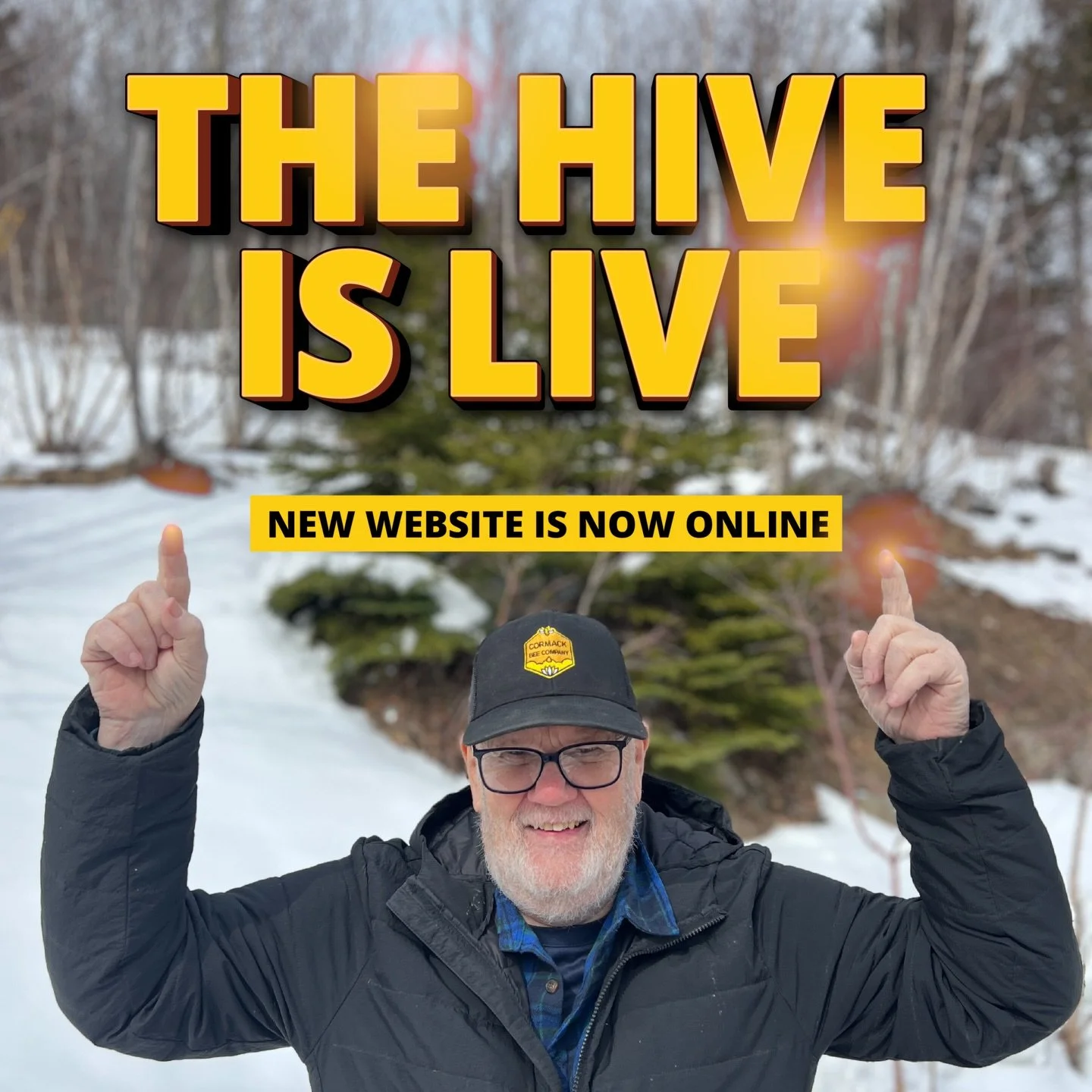 The hive is live 🐝

Our brand new website is officially up, now shipping across Canada 🇨🇦 and taking bookings for bee tours too.

Go take a look and tell us what you think! 

www.cormackbee.com