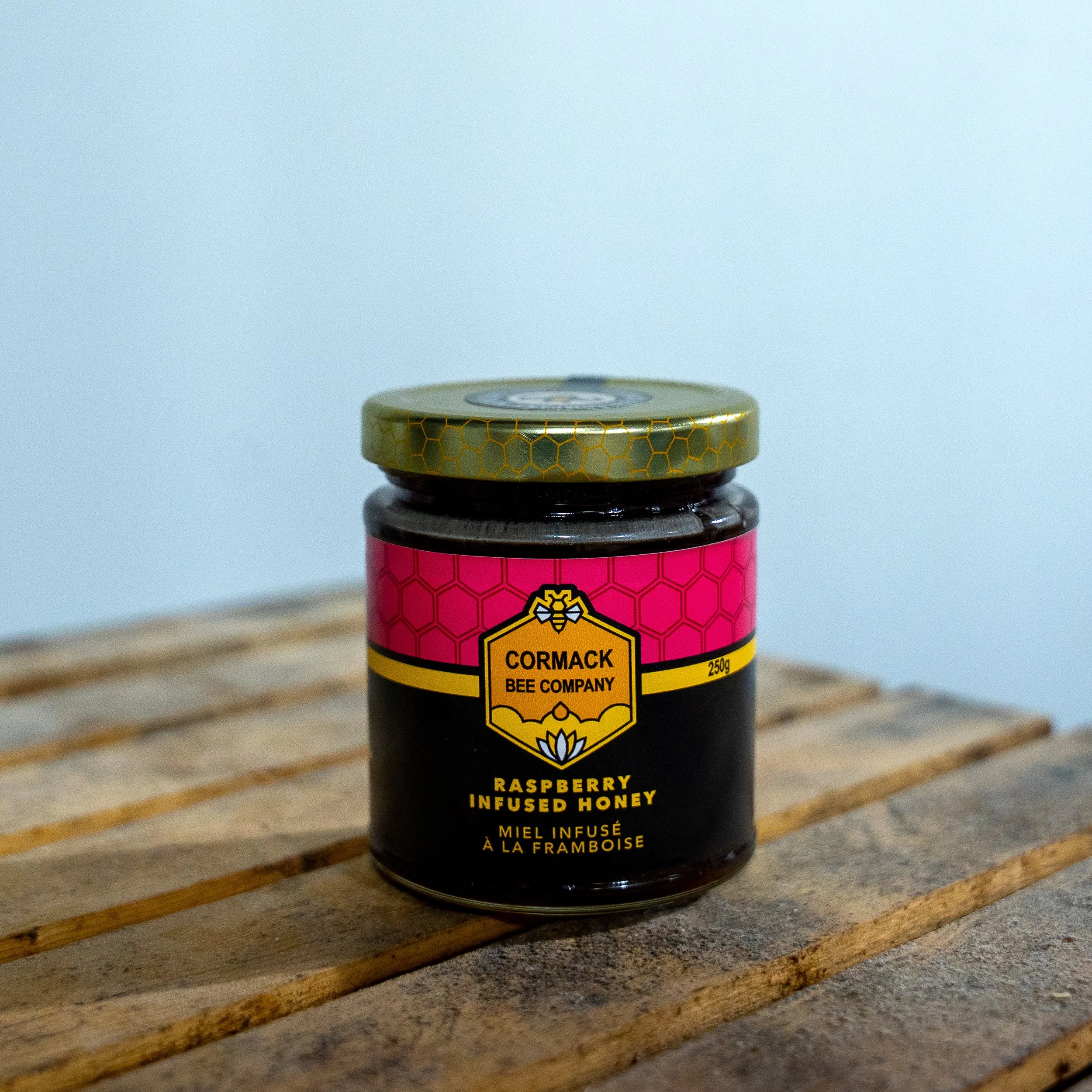 Raspberry Infused Honey