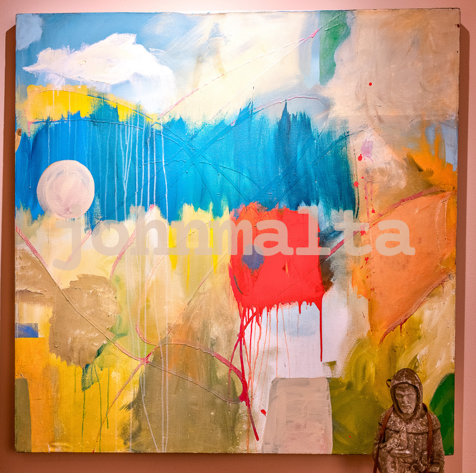 abstract #1: 47x47 acrylic on canvas unframed