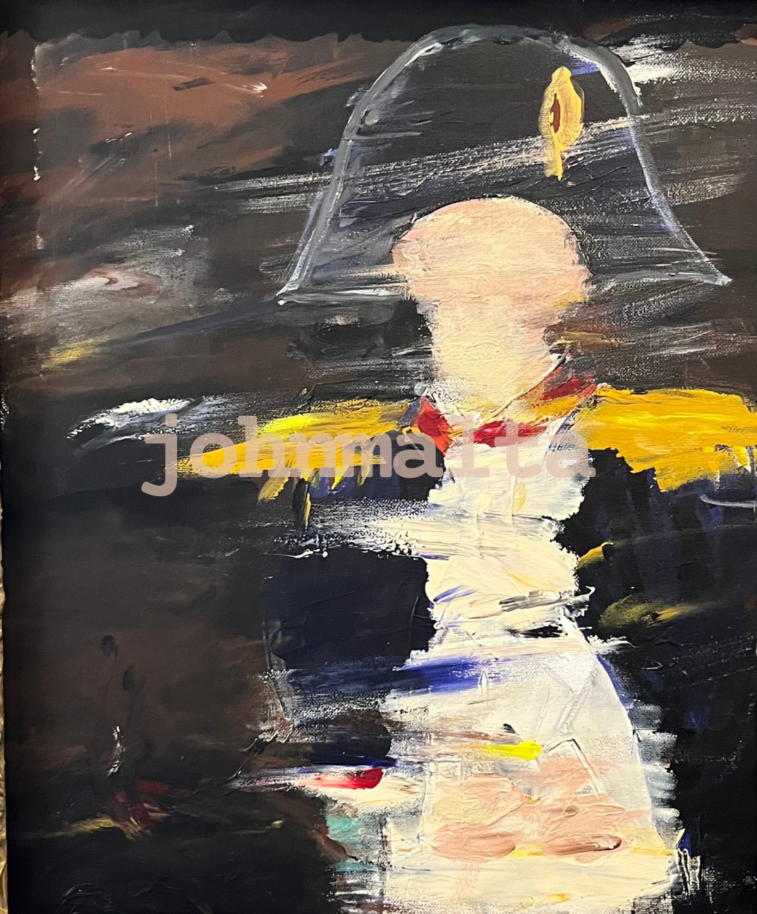 napoleon #1: 20x22 acrylic on canvas