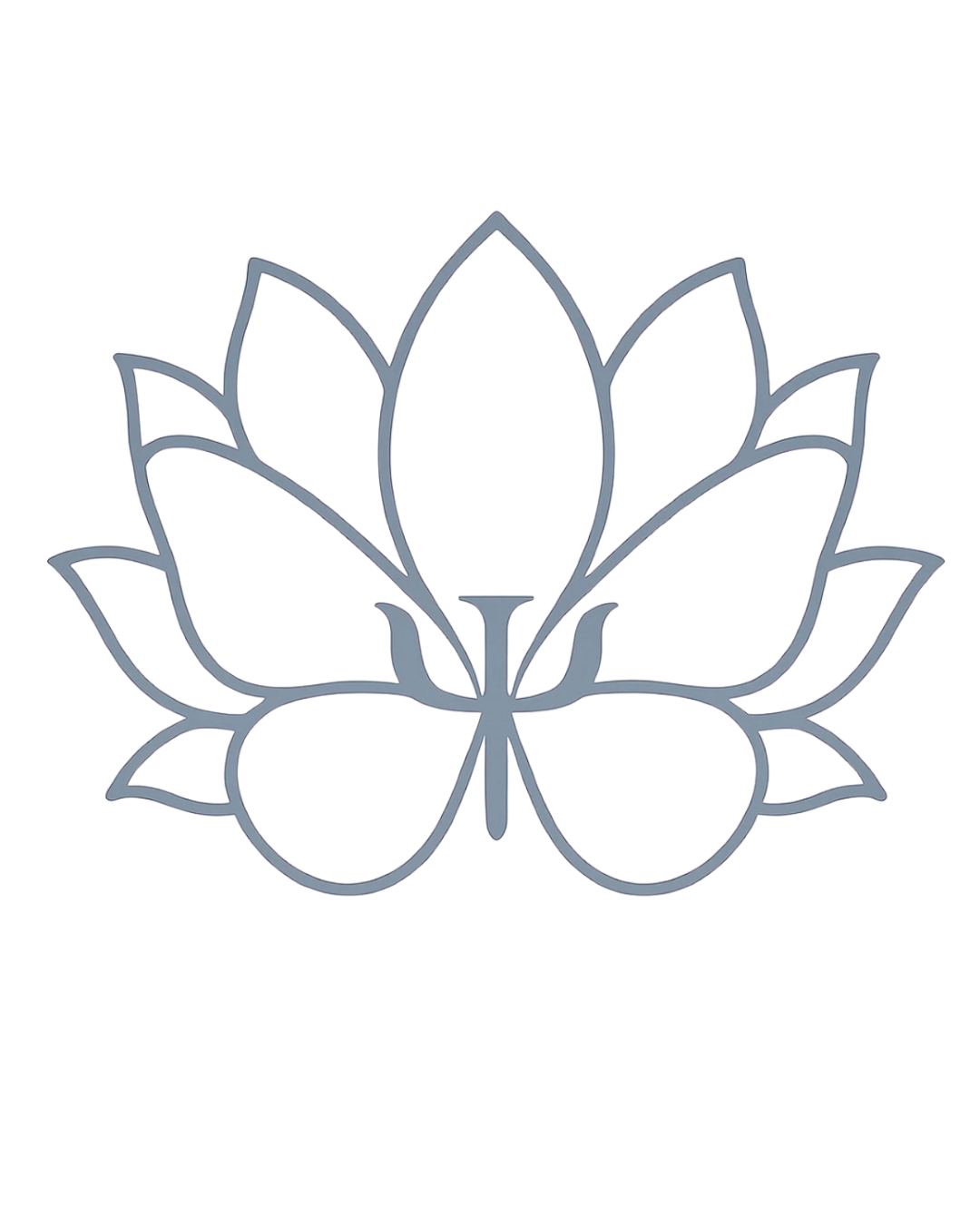 Logo for Gregory Devore, PhD in Portland, Oregon recognizes the symbolism of the Lotus Flower