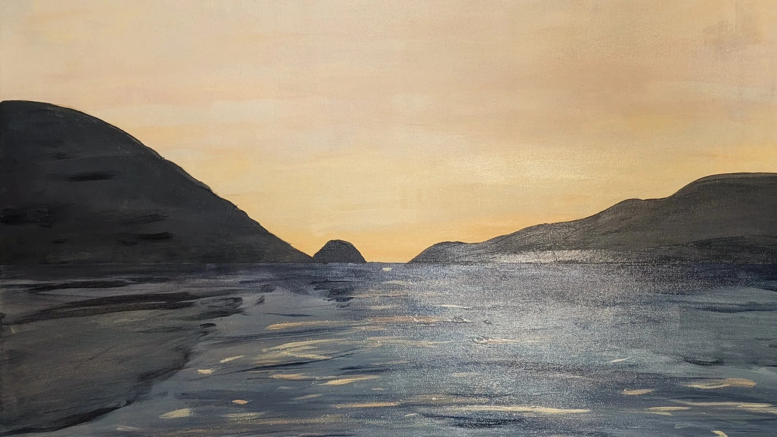 Sechelt, BC at Sunset