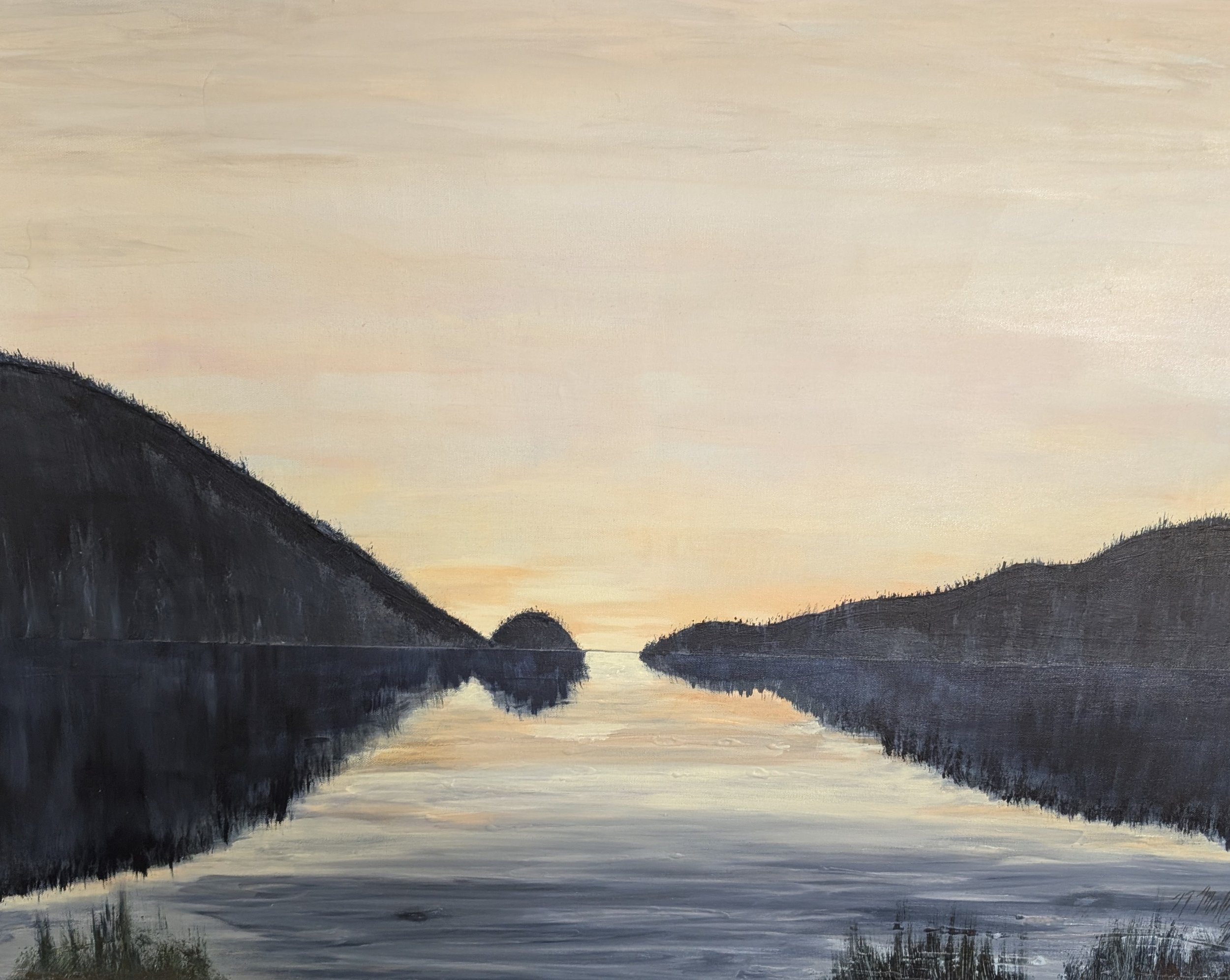 Sechelt, BC at Sunset