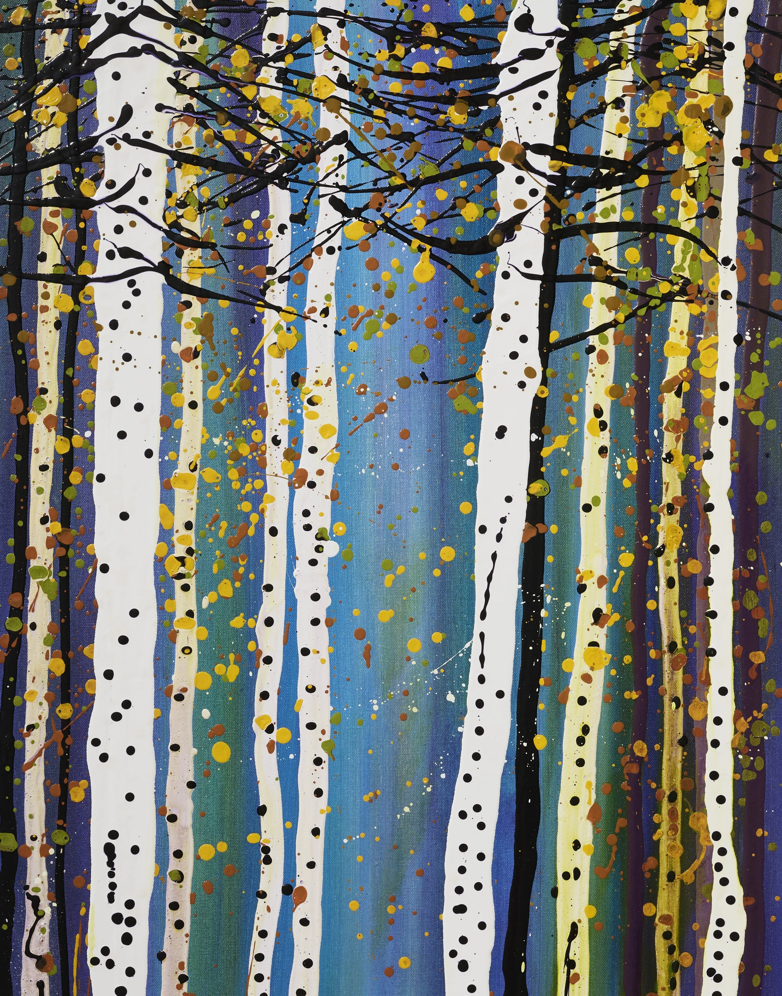 Enchanted Birch Forest