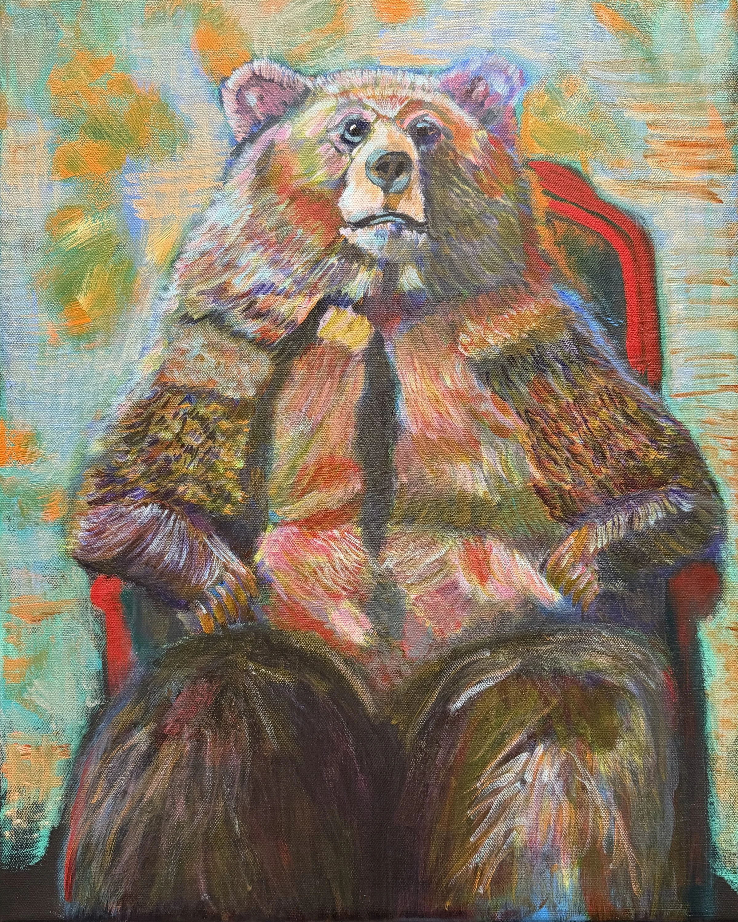 Color-Mixed Bear