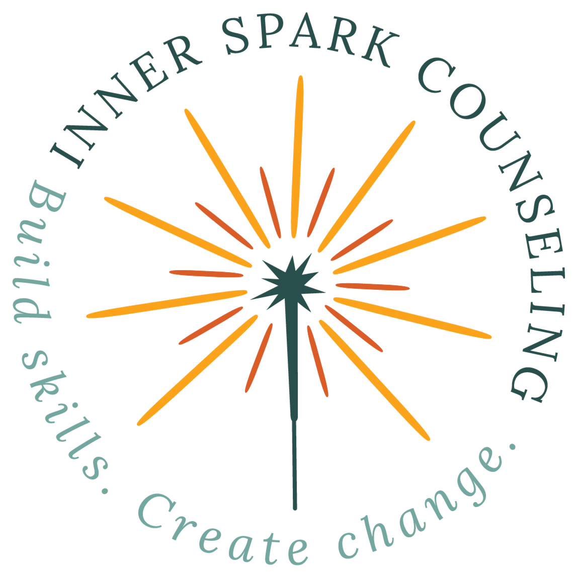 InnerSpark Counseling Logo Mark
