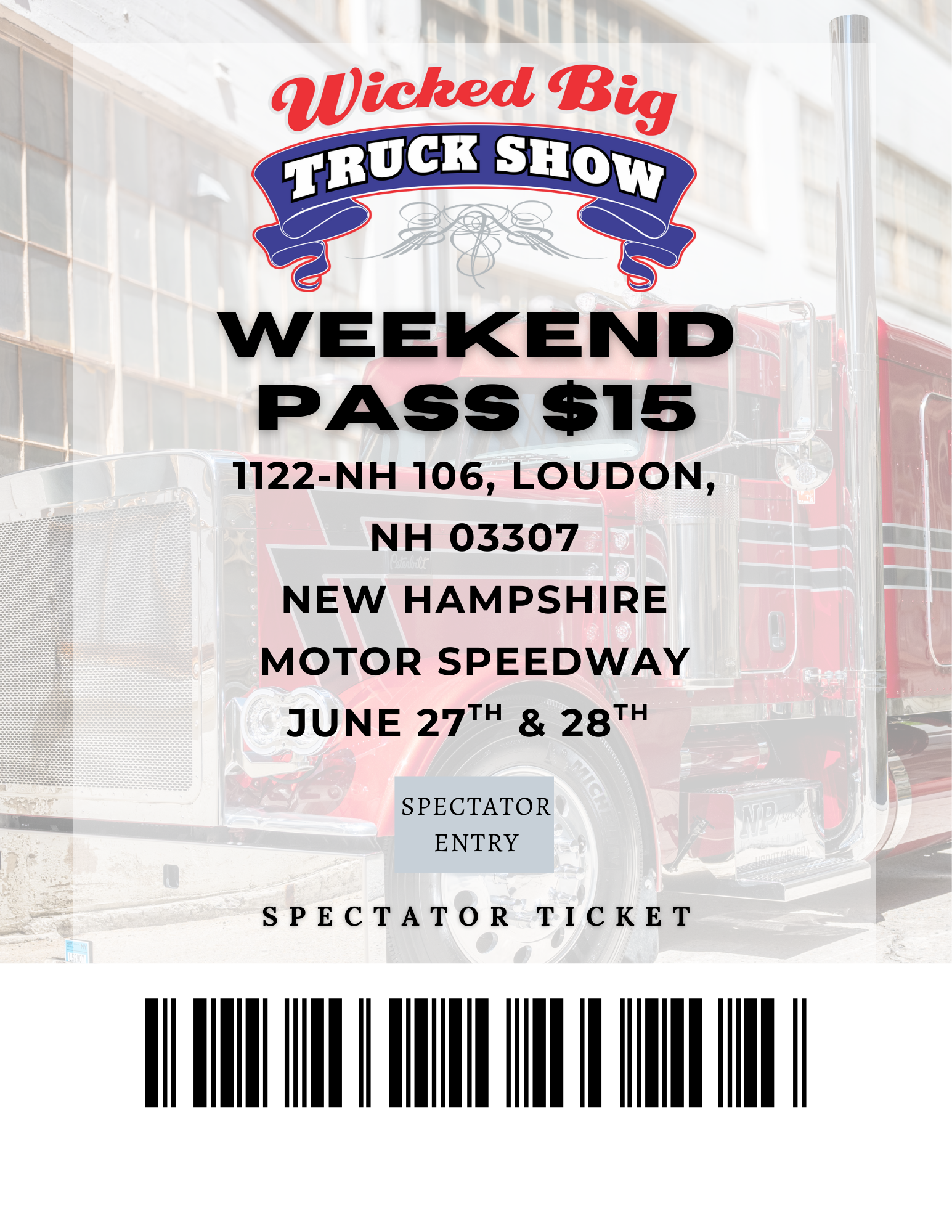 Spectator Weekend Pass