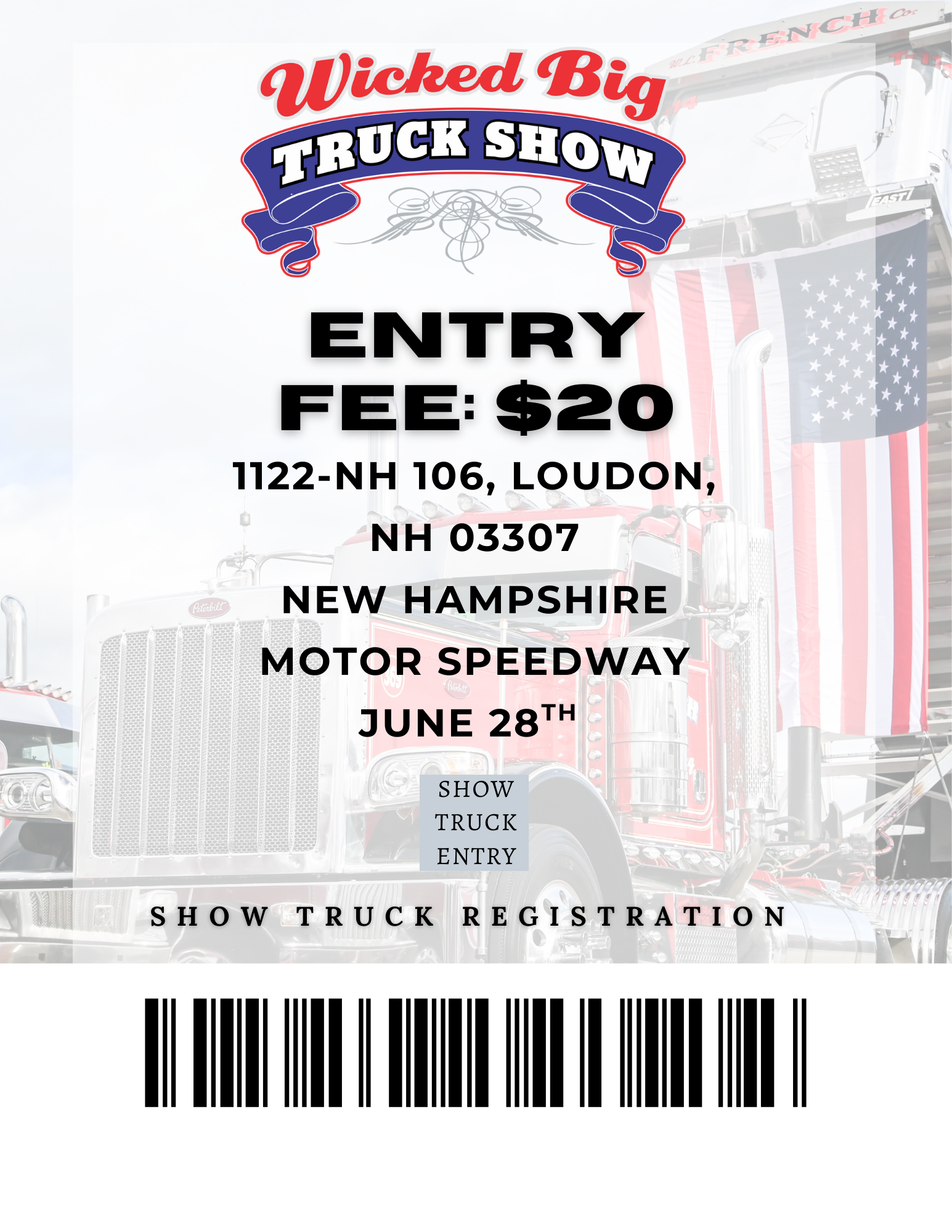 Show Truck Entry: June 28th