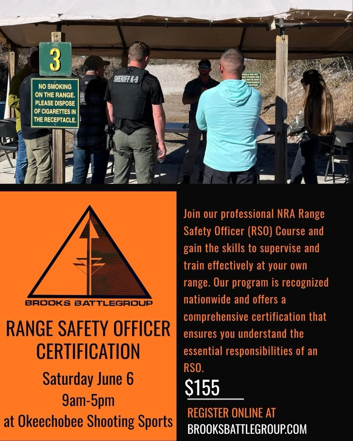 RSO Certification Saturday June 6 at Okeechobee Shooting Sports 9am-5pm. Link in bio for registration
