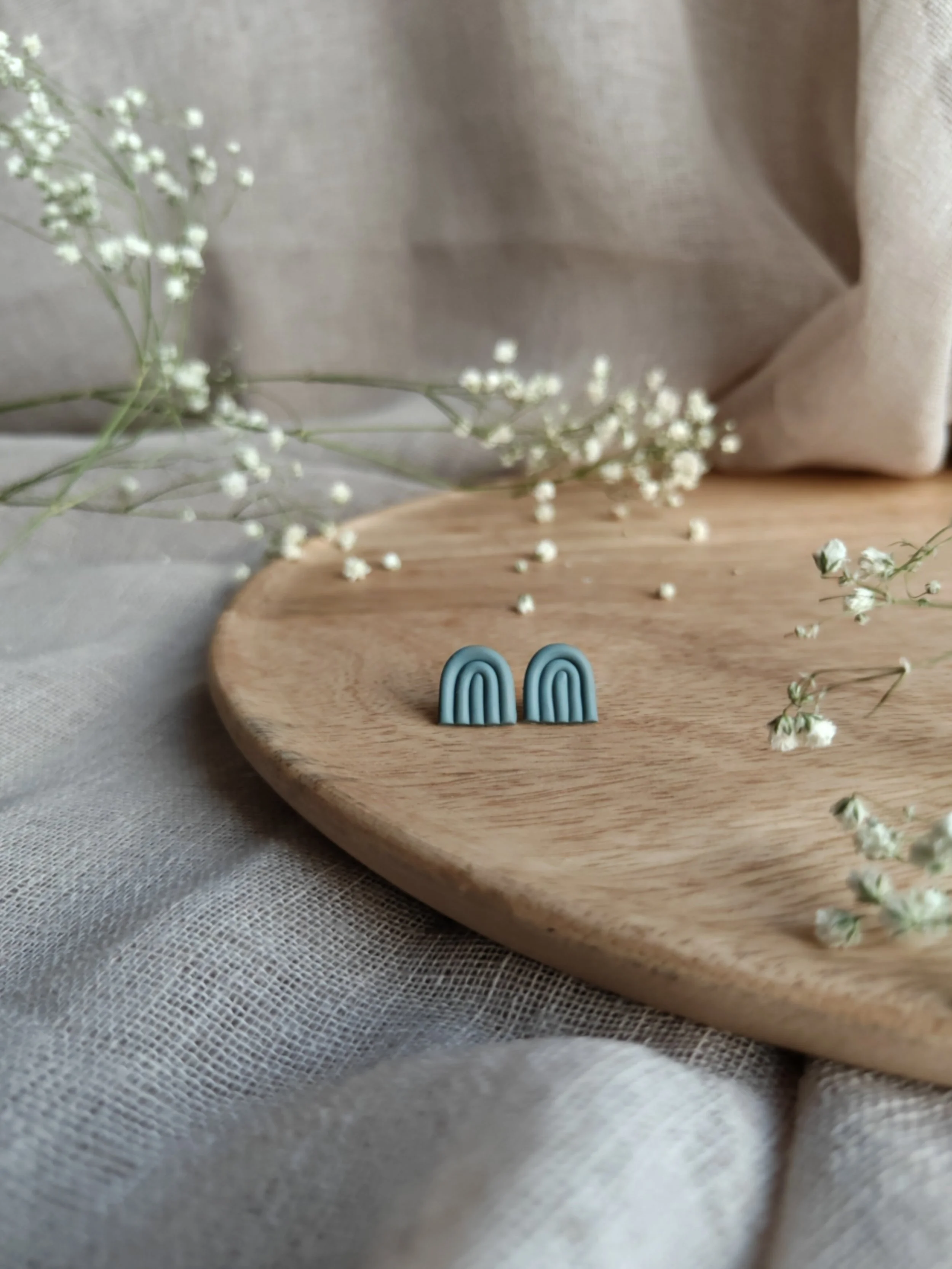 SANIA — sateenkaari nappikorvakorut