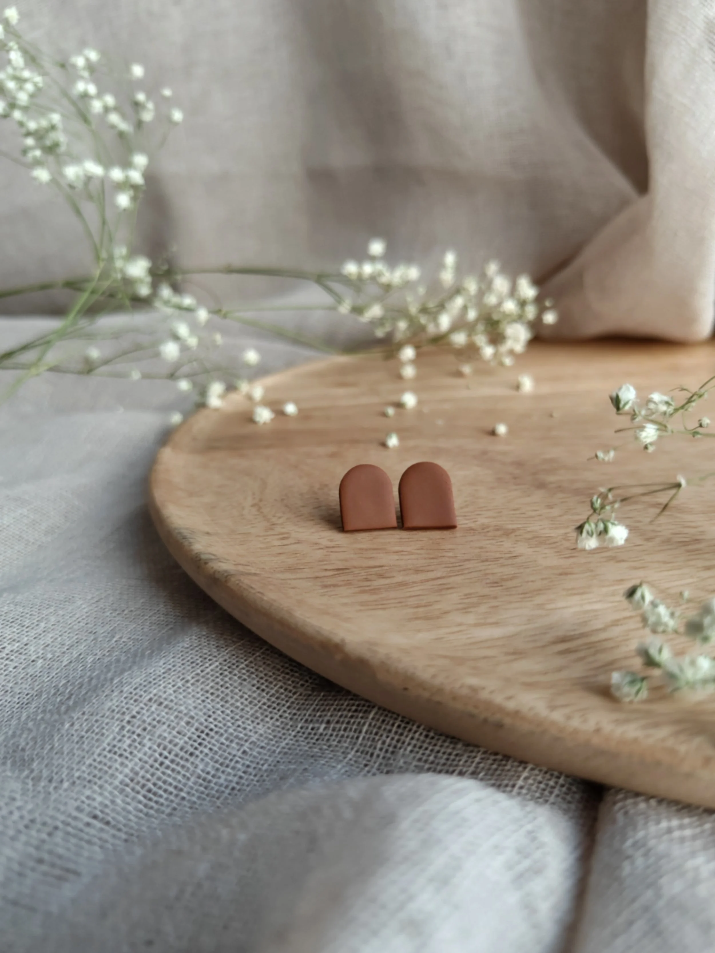 SANIA — kaari nappikorvakorut