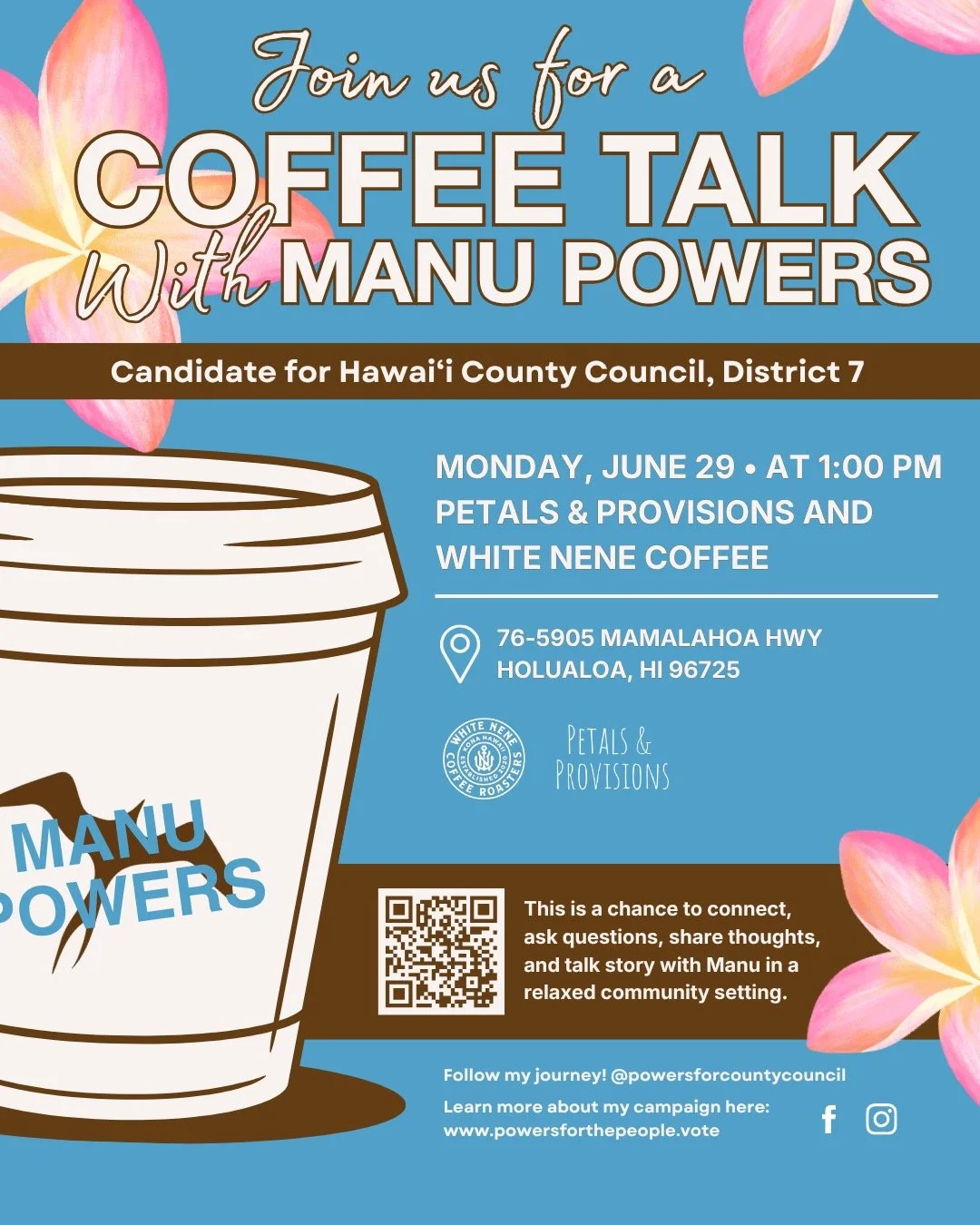 Coffee Talk with Manu