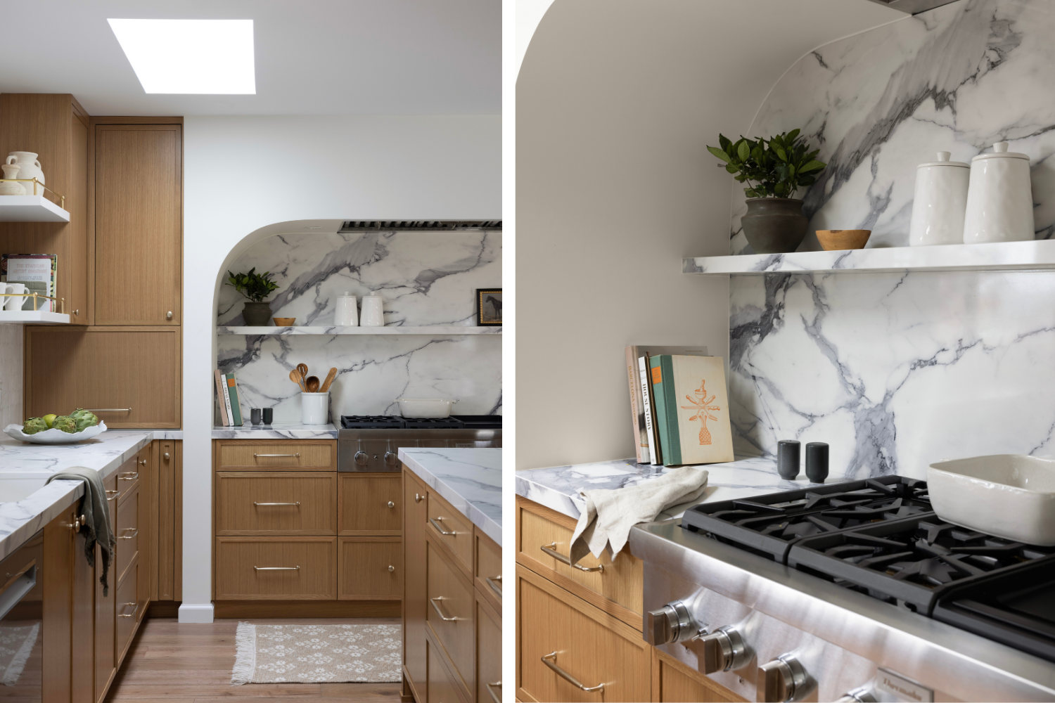 OAK AND STONE KITCHEN DESIGN