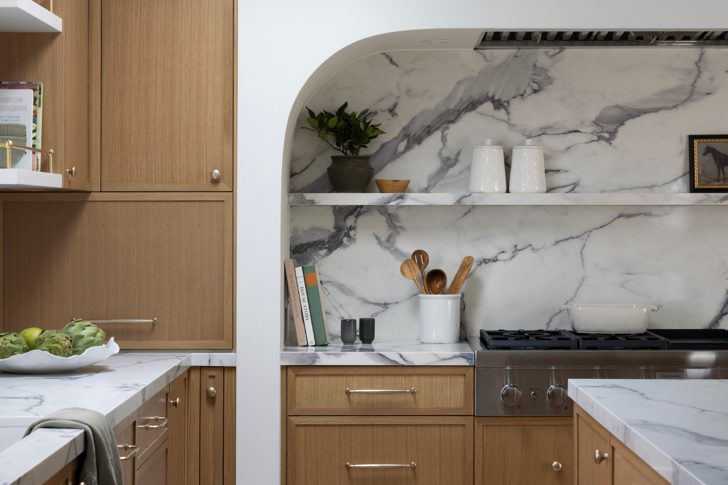 OAK AND STONE KITCHEN DESIGN