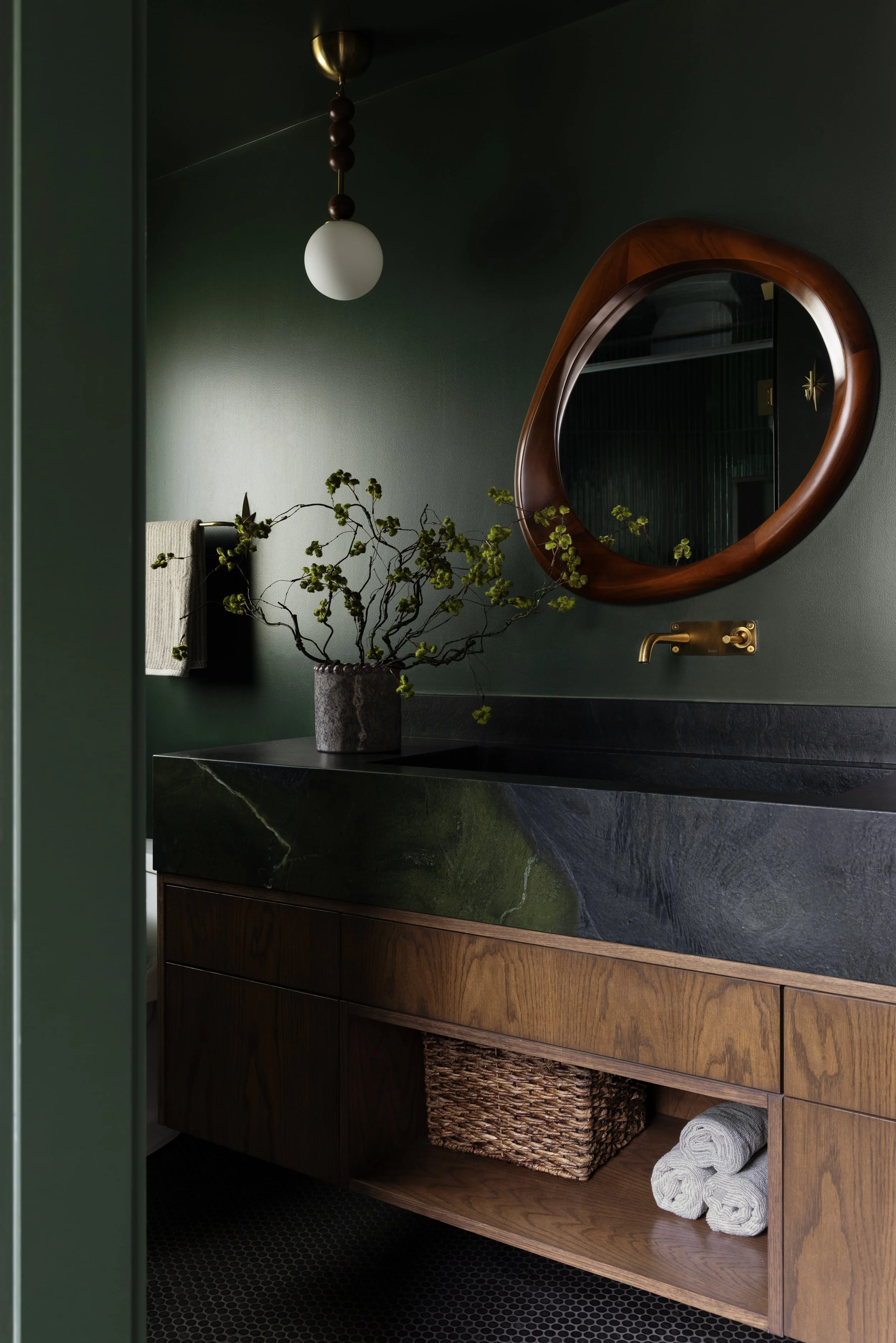 Green Bathroom Design