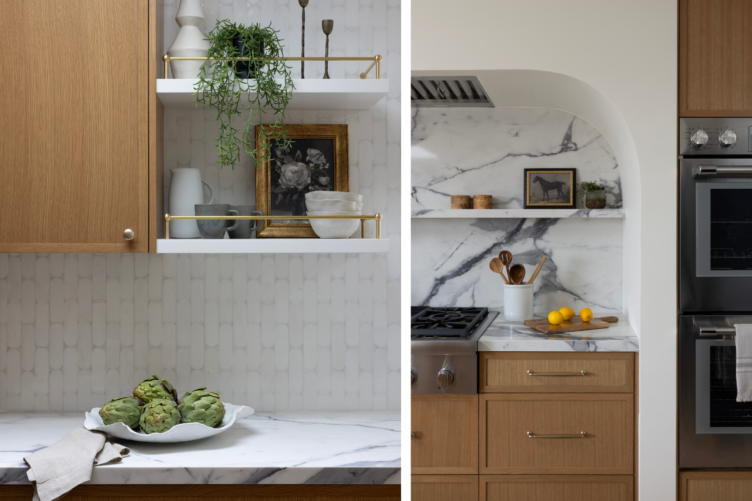 OAK AND STONE KITCHEN DESIGN