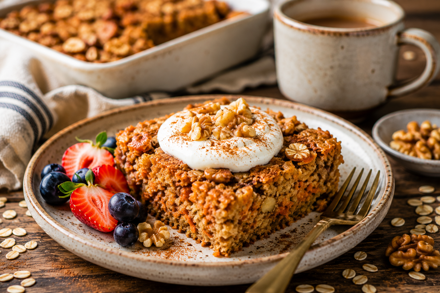 Protein Breakfast Cake