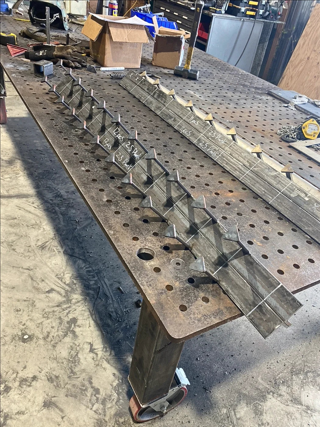 Robotic Pallet Spacing Jig
