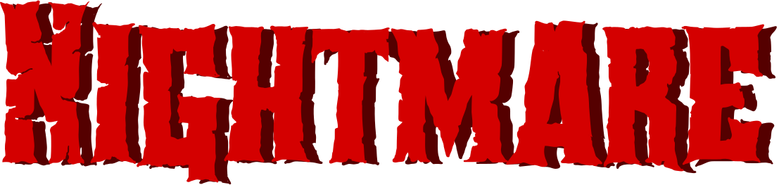 A primeira versão da minha logo. Esta versão era mais pesada e rasgada e era duplicada, tinha 2 camadas, uma vermelha escura e uma mais clara.