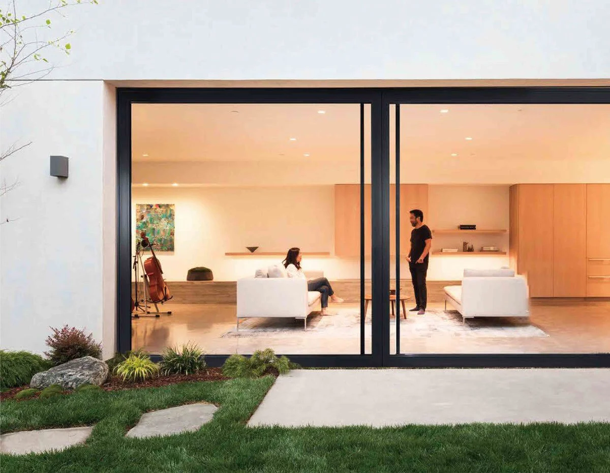 Flat-Track Sliding Entry Door