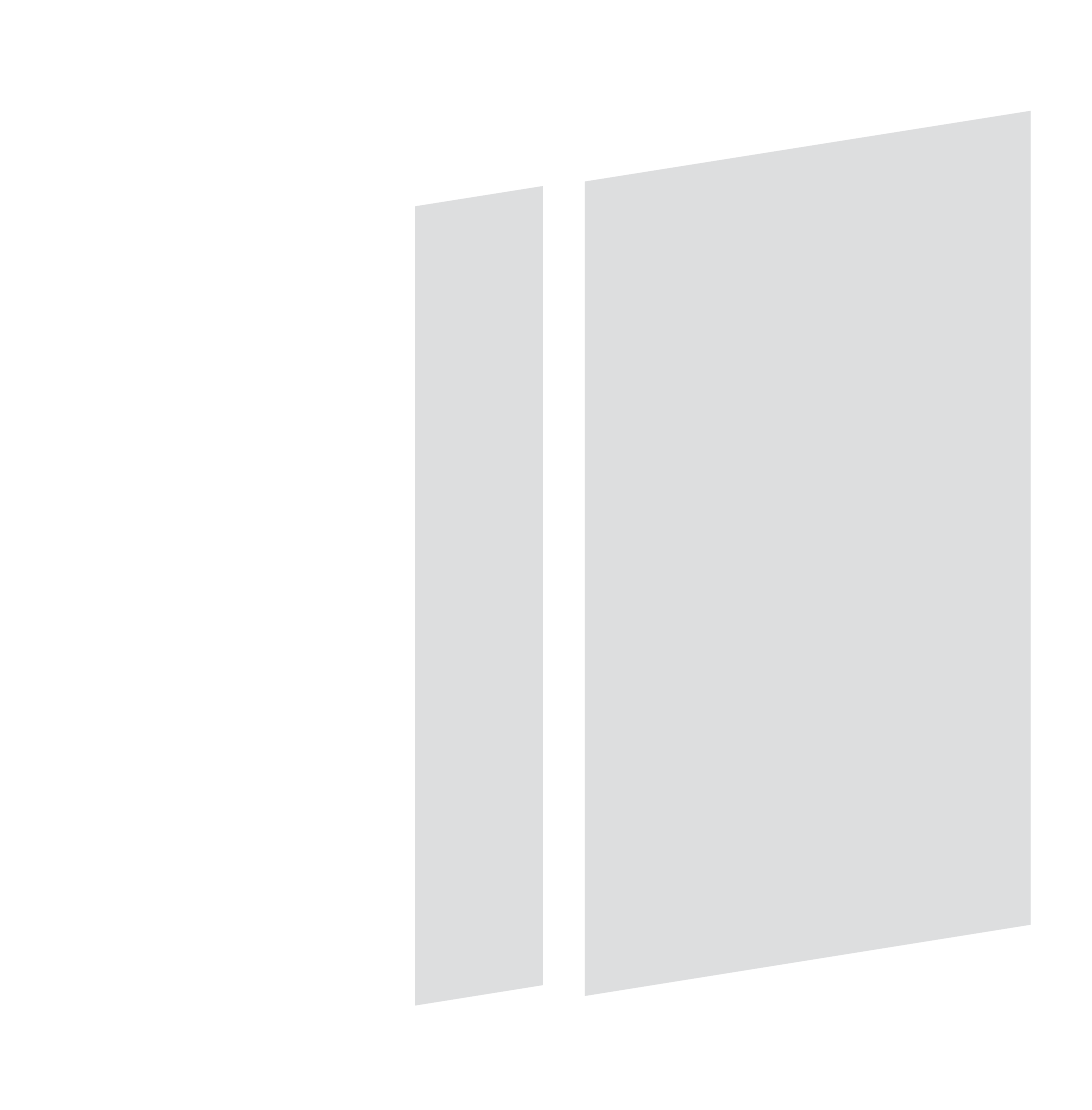 Outline illustration of a sliding glass door with one pane open, showing black interior and grey outer panels, with arrows indicating the sliding direction.