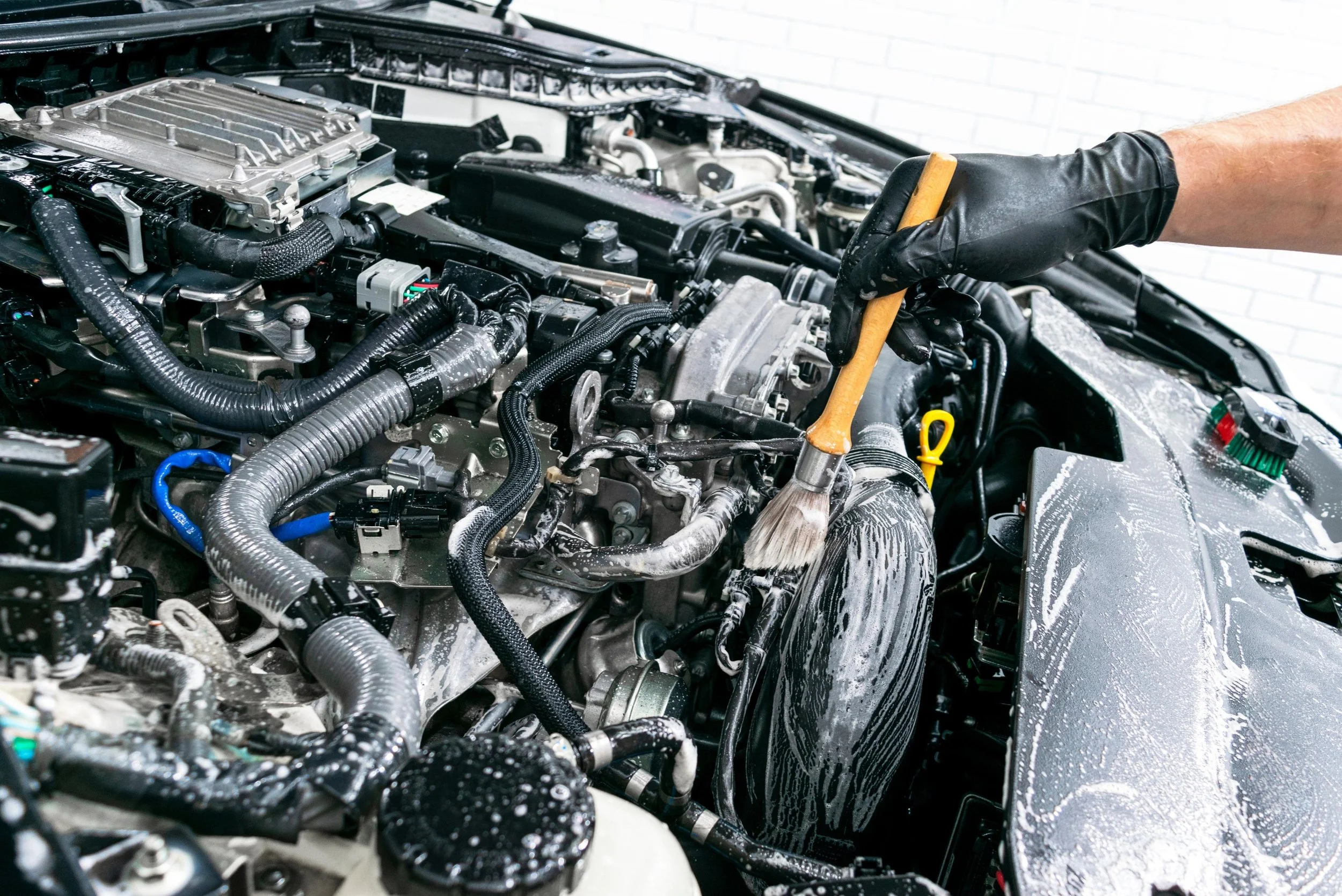 Engine bay detailing
