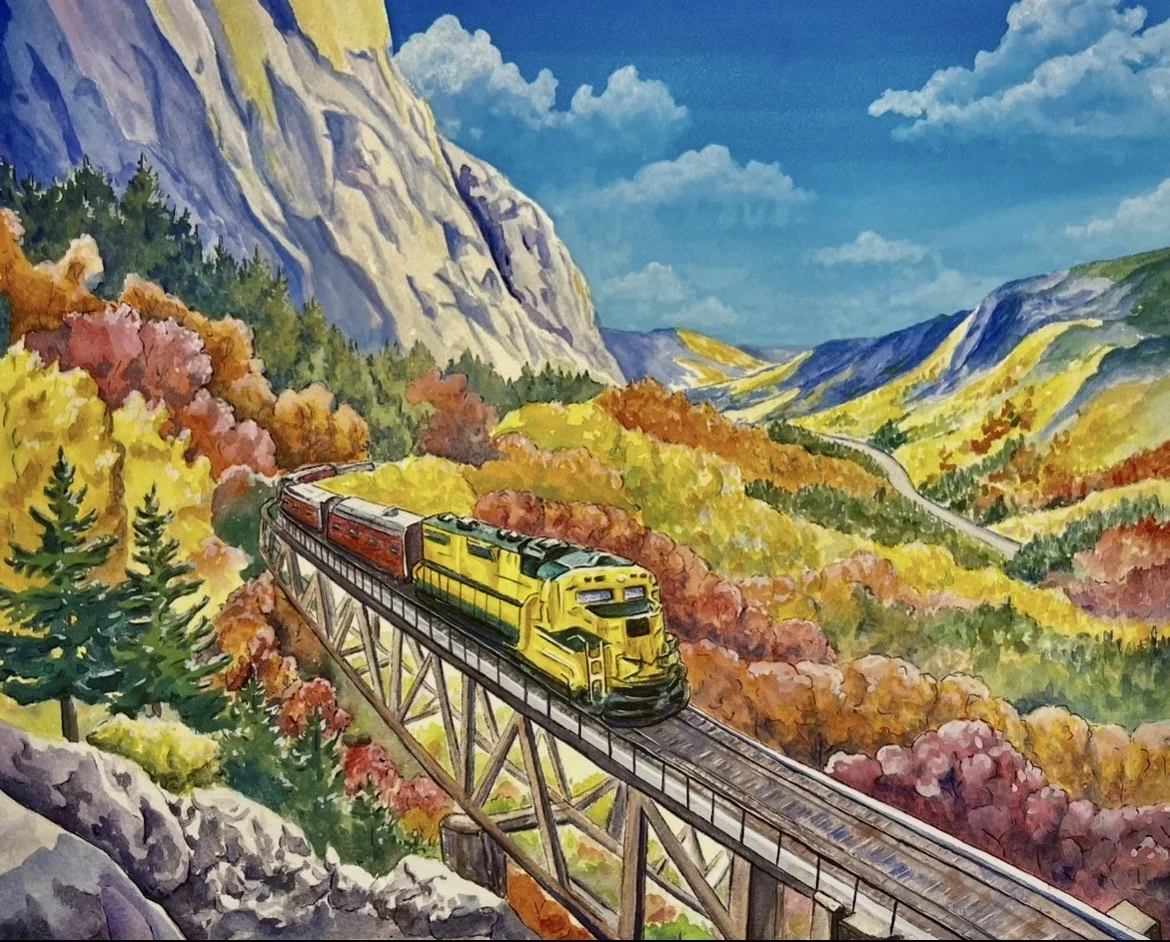 Through the Notch Fine Art Print (8x10)