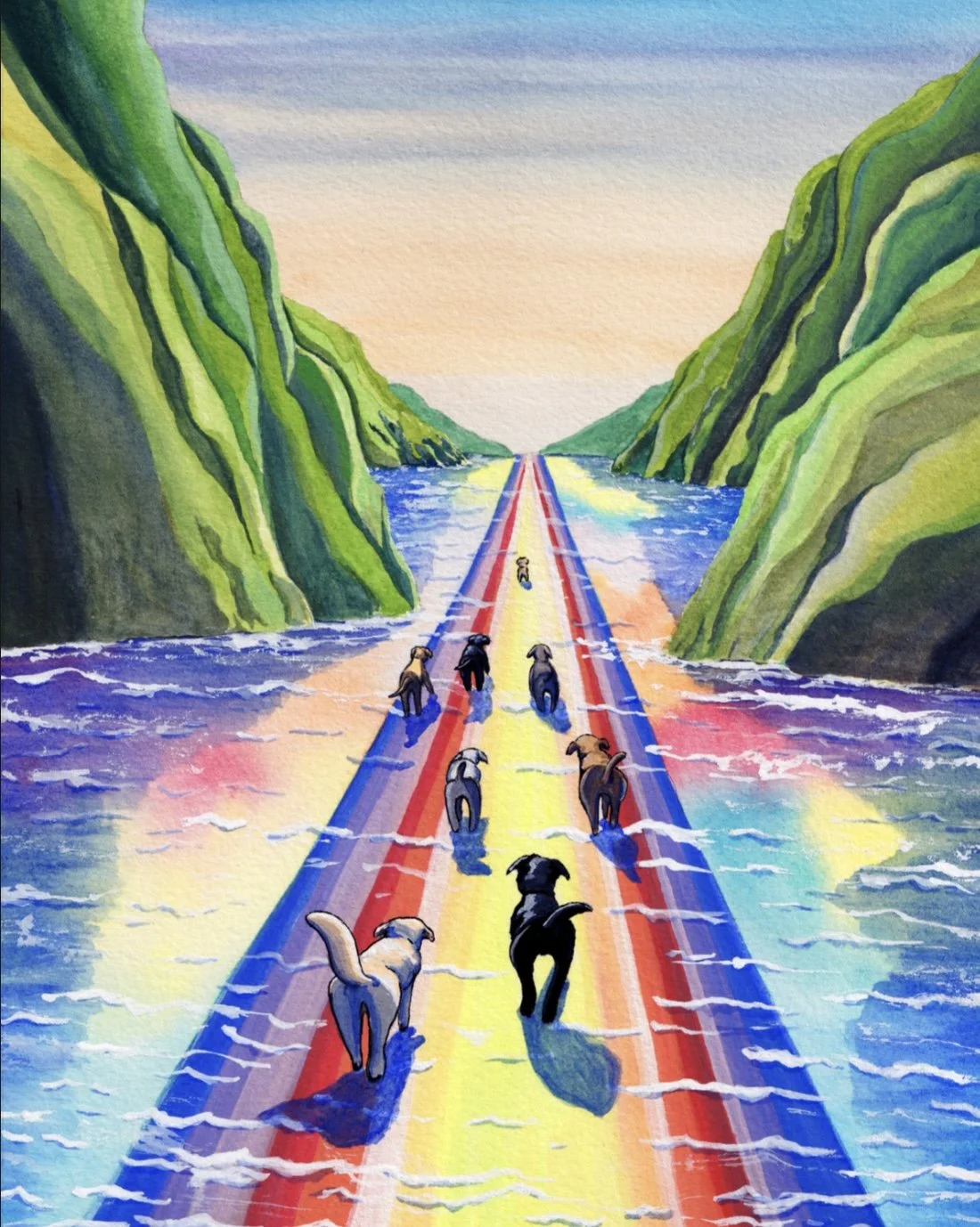 Rainbow Bridge Print