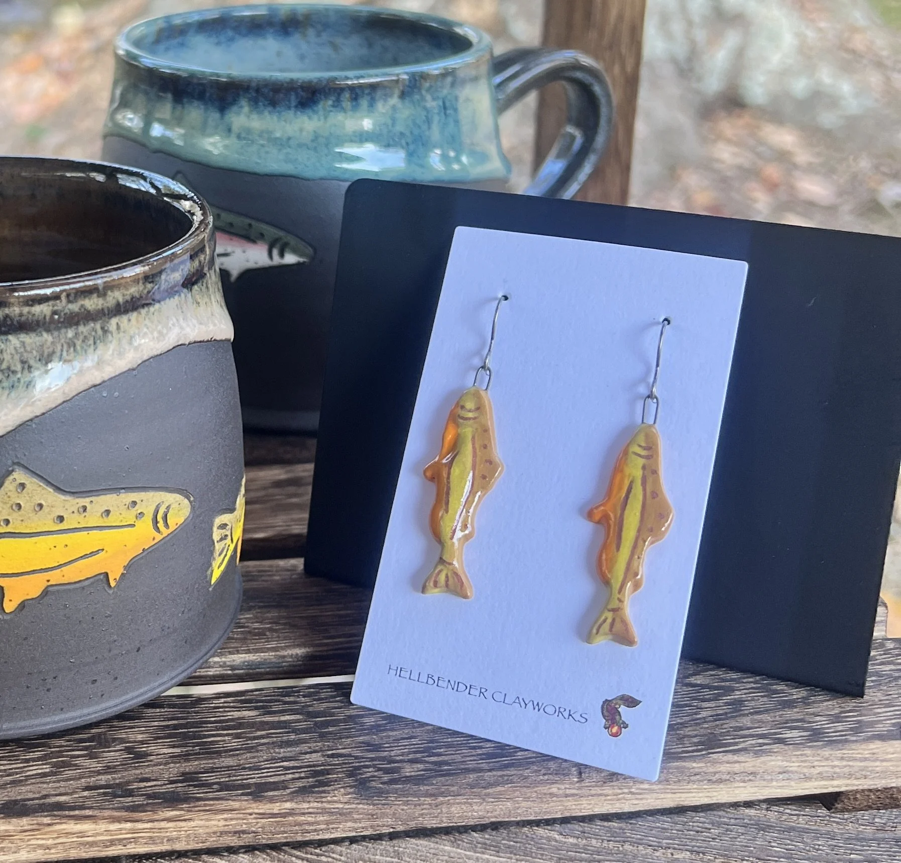 Trout Earrings