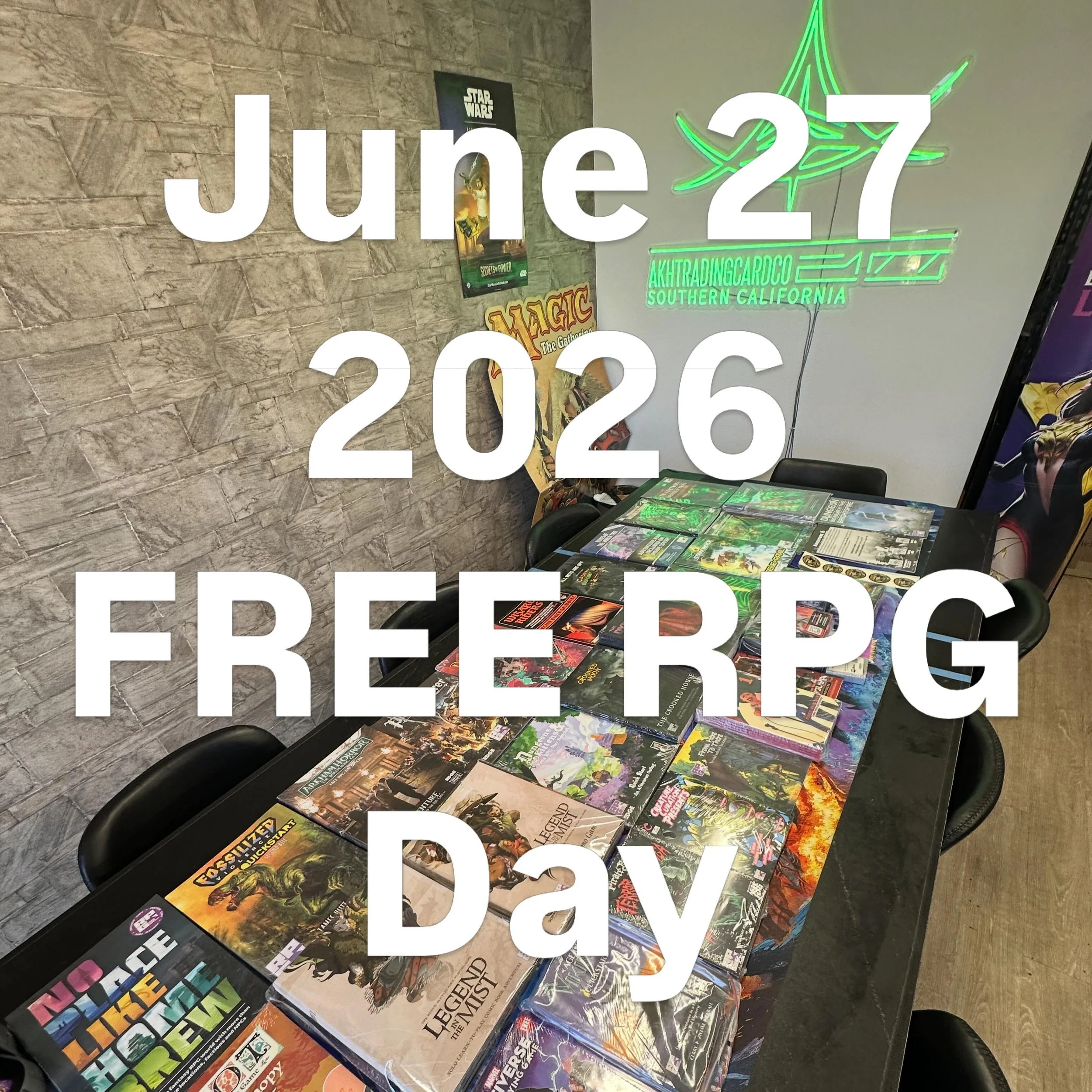 Cool RPG Booklets for FREE RPG Day at @akhtradingcardco they will be having games including Daggerheart to play!!