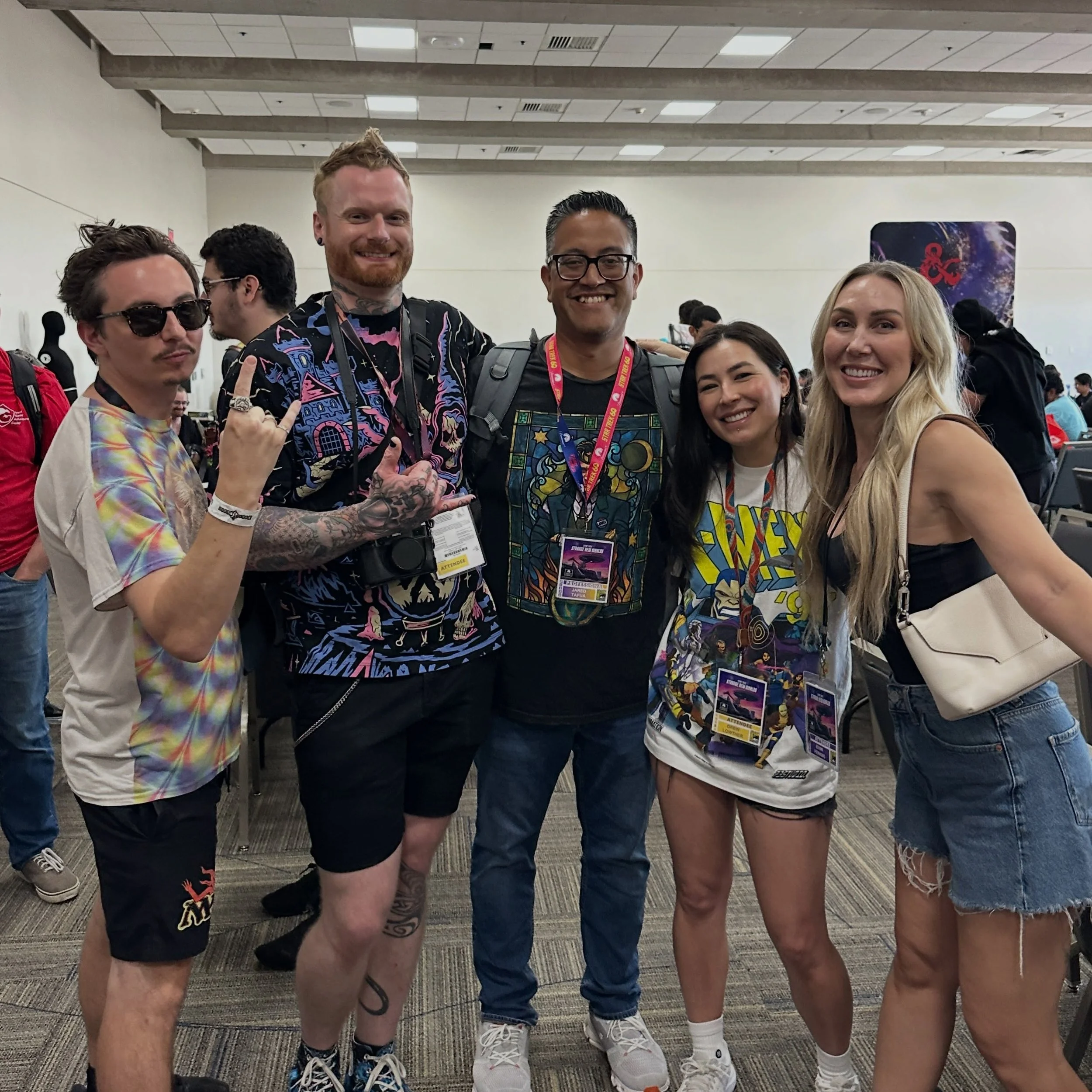 A fun and very tiring weekend running D&amp;D games for @westcoastadventurersguild at San Diego Comic Con 2026! 

It is such a great time to be around friends, make new friends, play games, and appreciate all things nerdy.