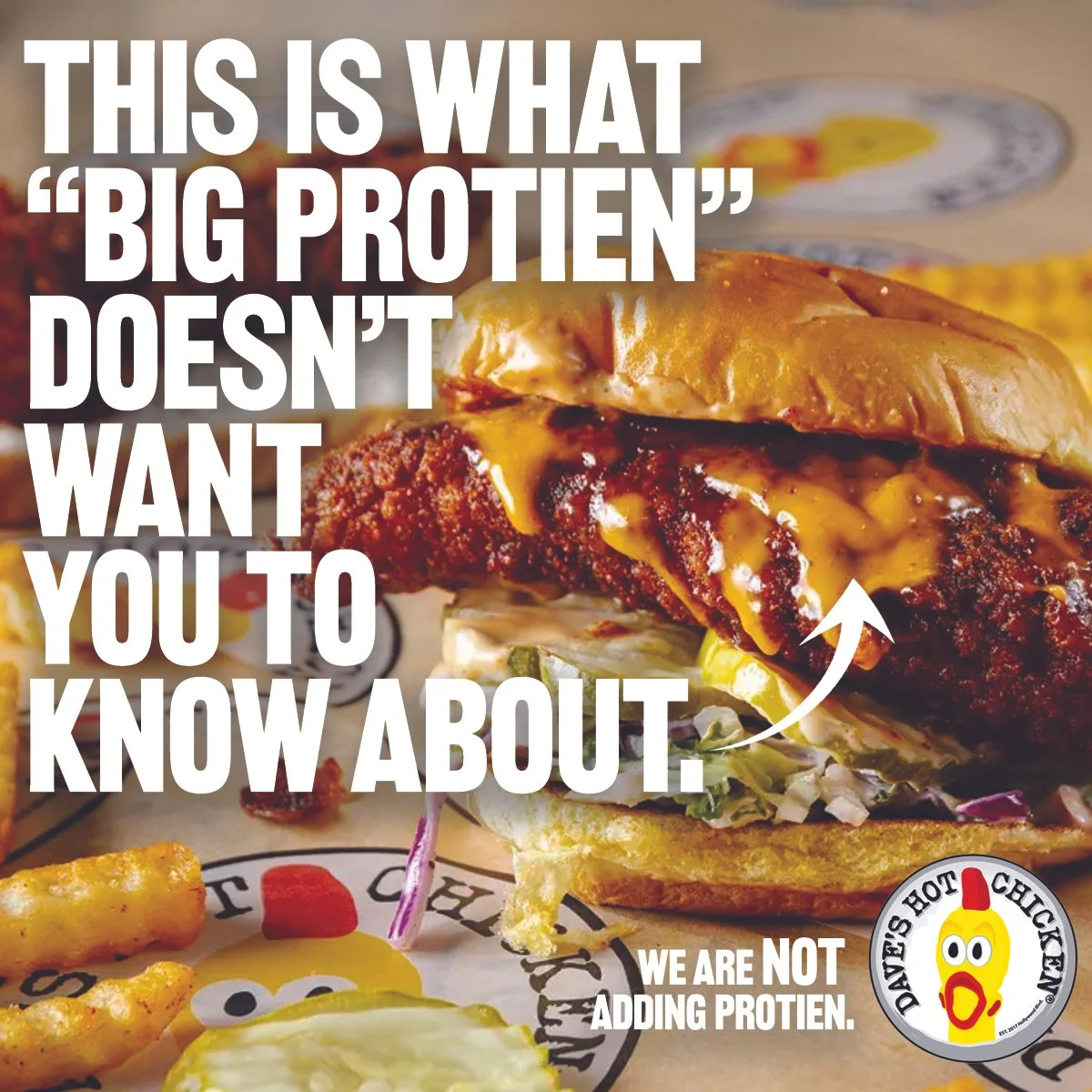 We Are Not Adding Protein