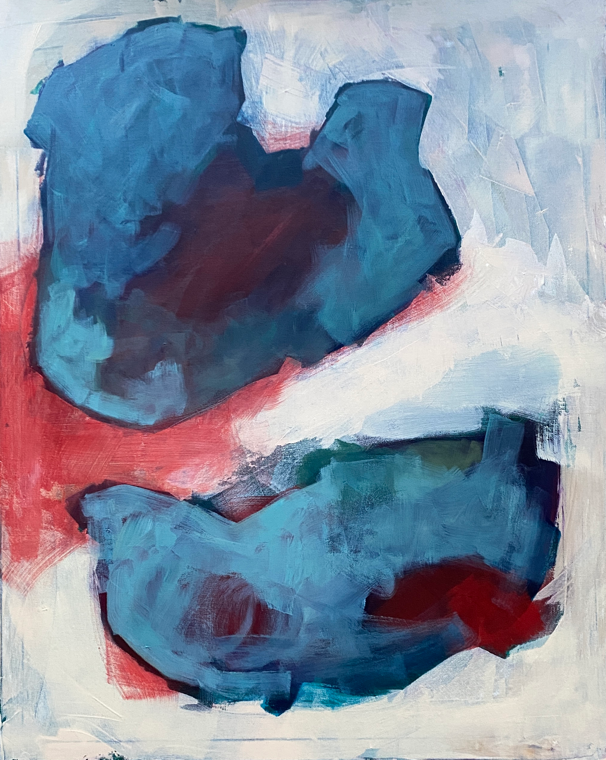 Prehistory | acrylic on canvas, 24"x18"