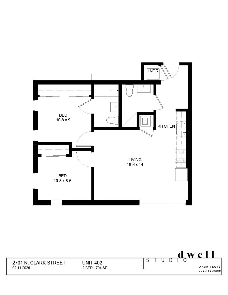 Floor Plan Unit 402