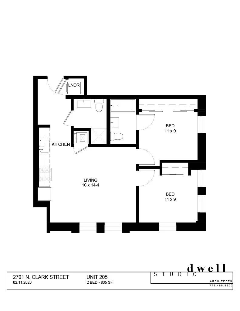 Floor Plan Unit 205