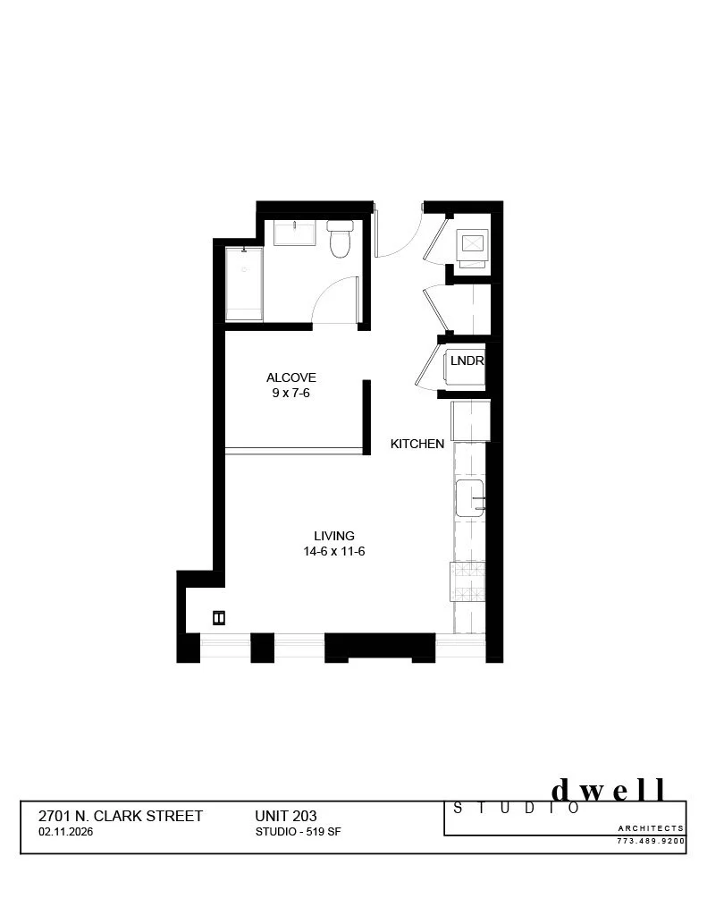 Floor Plan Unit 203