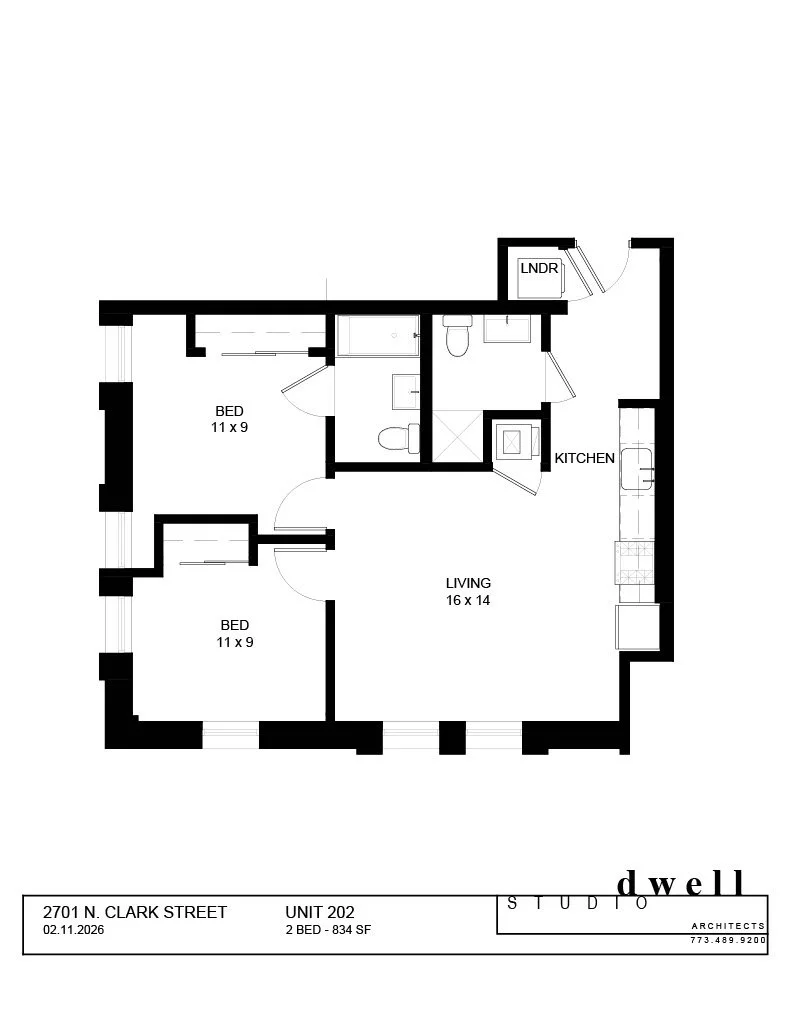 Floor Plan Unit 202